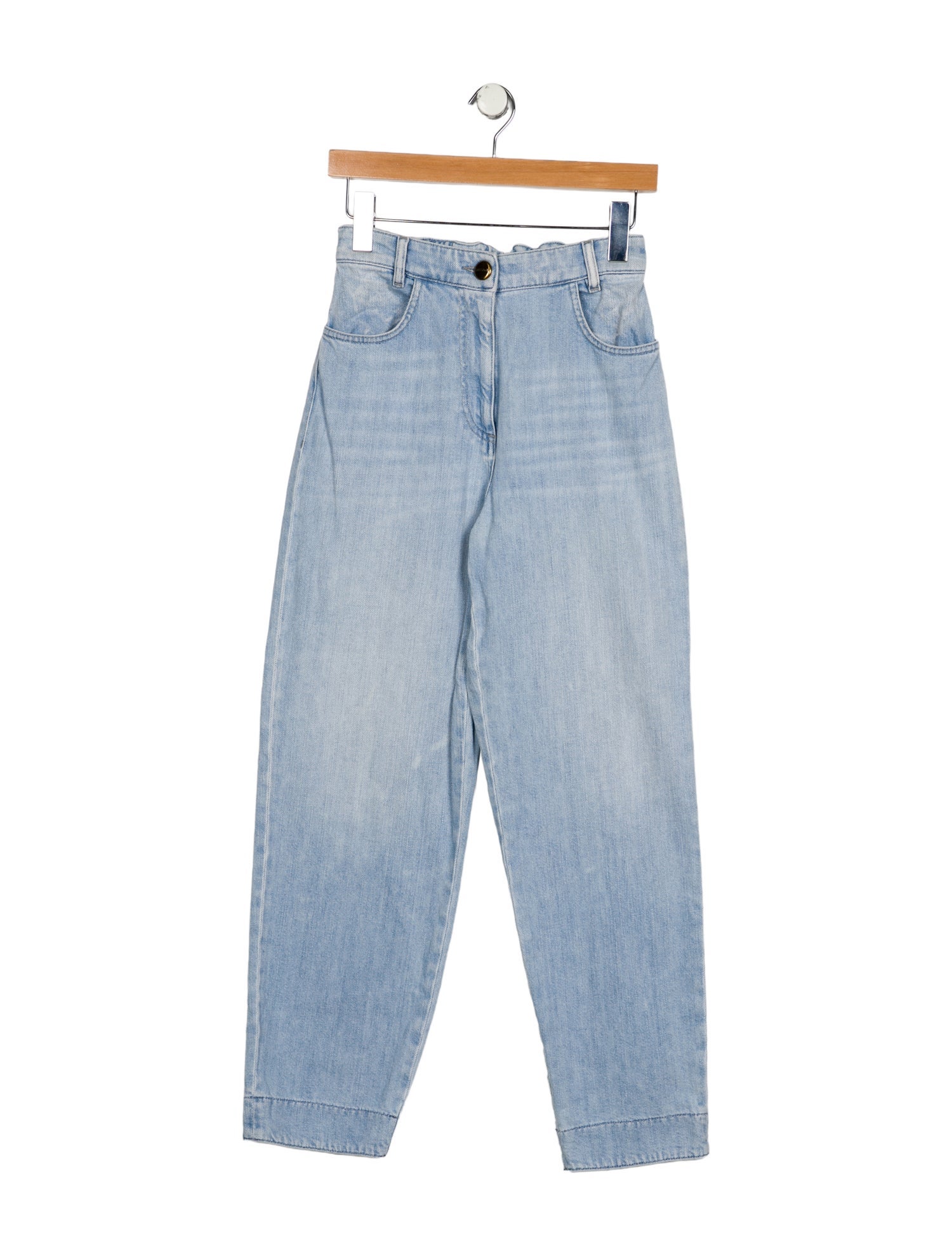 Missoni High-Rise Straight Leg Jeans