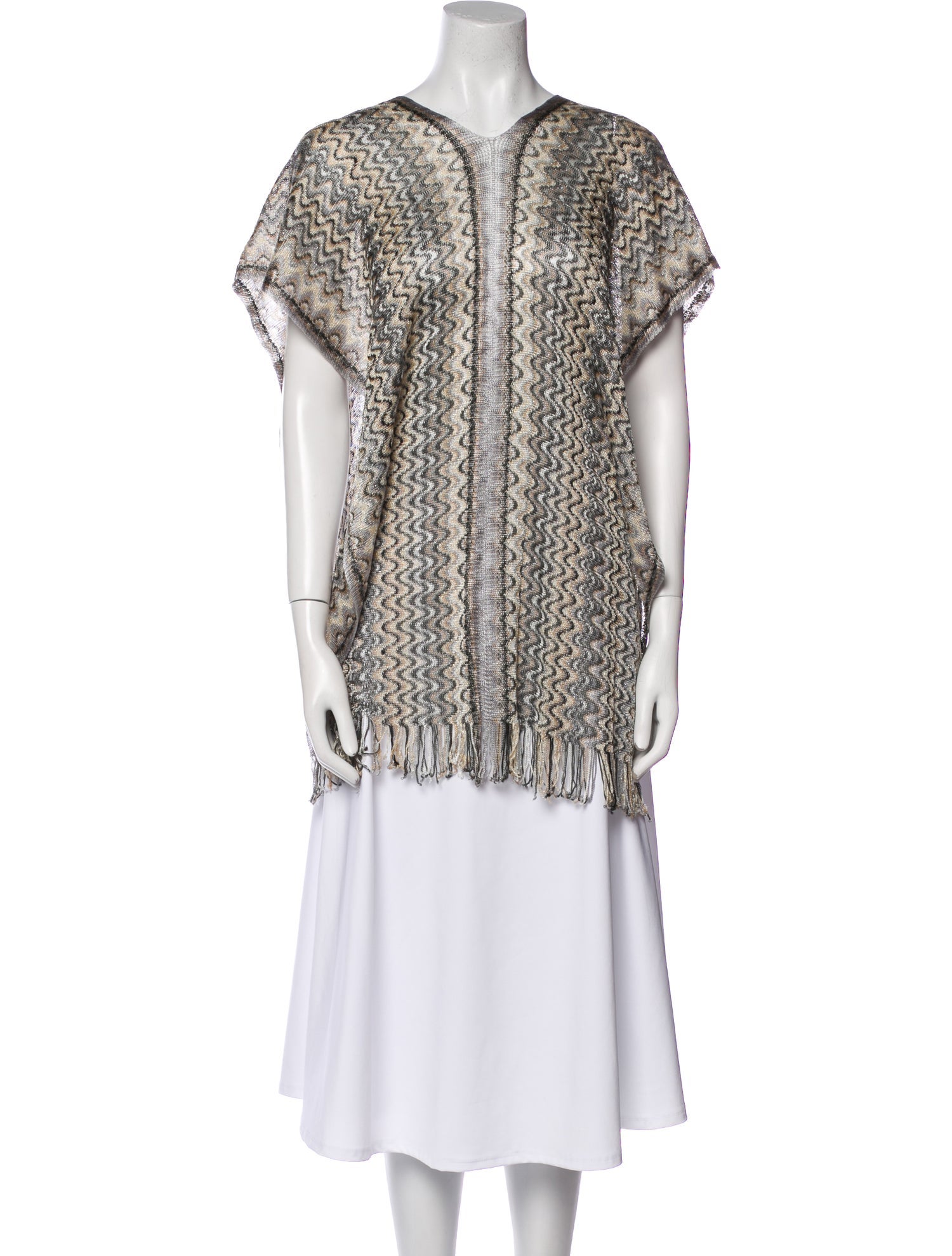 Missoni Printed V-Neck Tunic