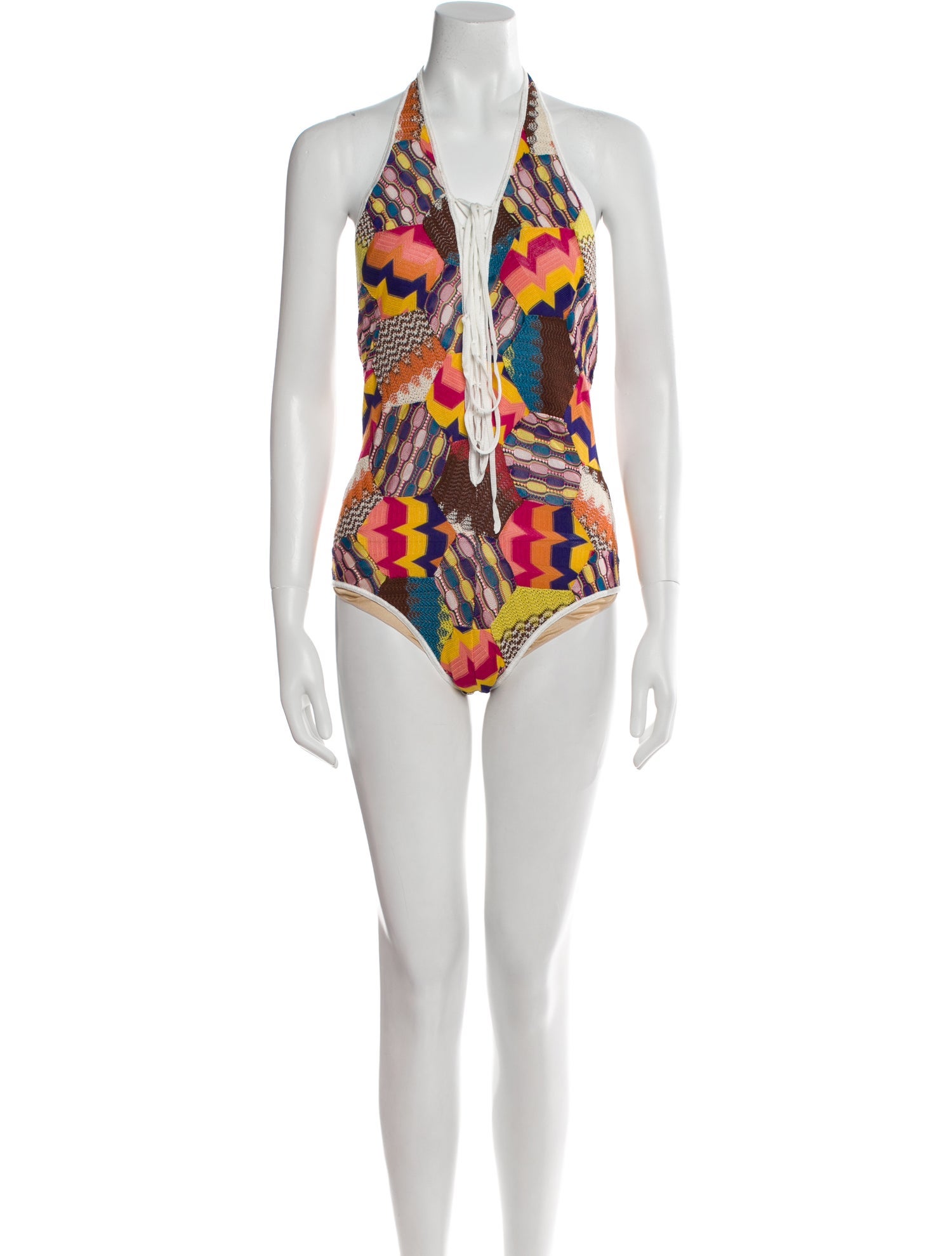 Missoni Vintage Printed One-Piece w/ Tags