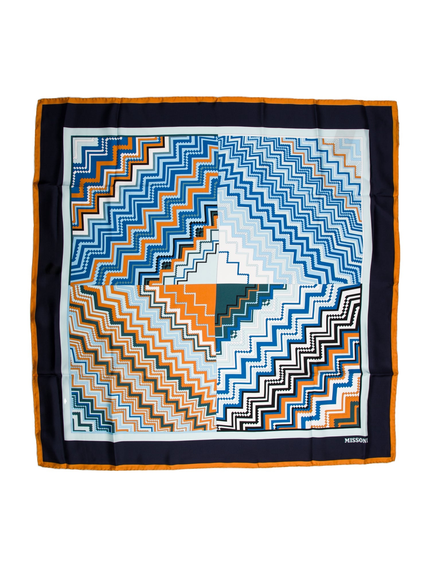 Missoni Silk Printed Scarf w/ Tags