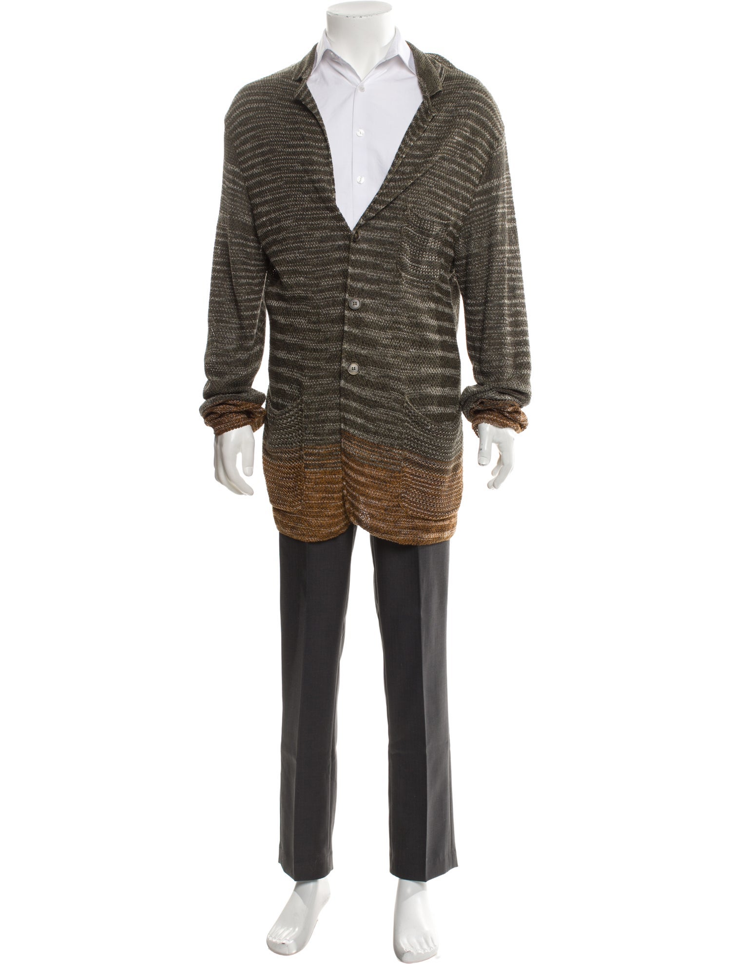 Missoni Linen Collar Cardigan