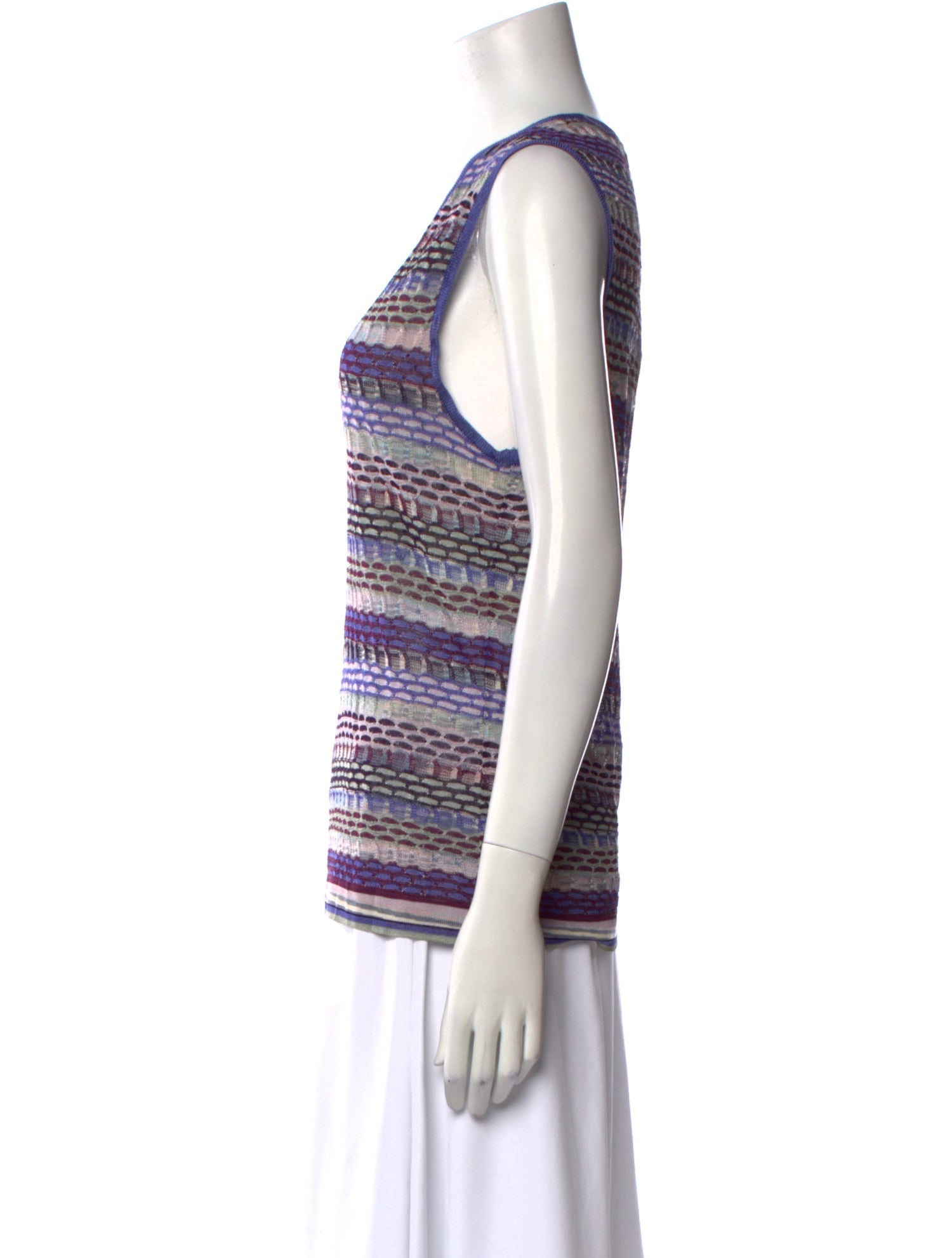 Missoni Striped V-Neck Sweater