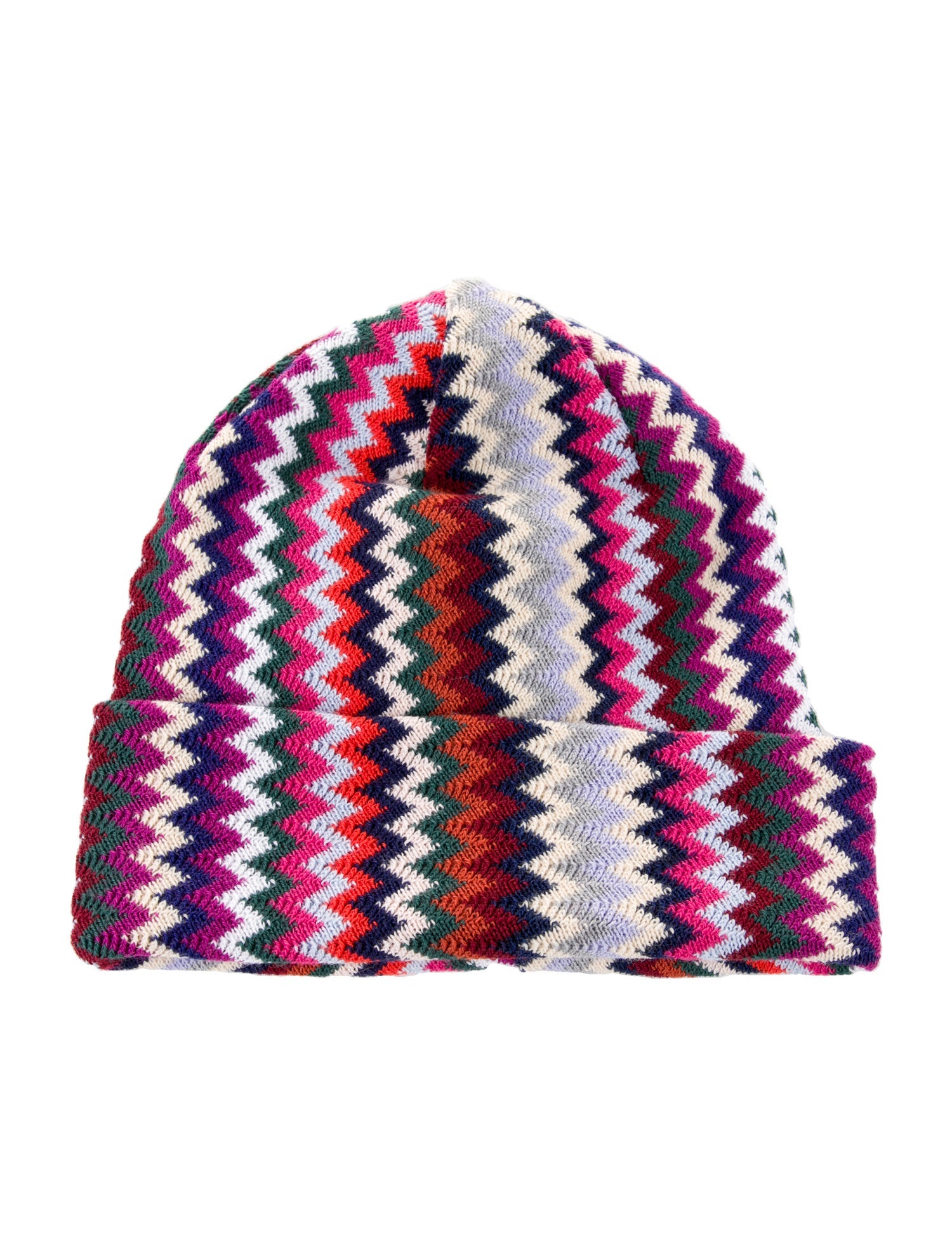 Missoni Pattern Print Knitted Beanie