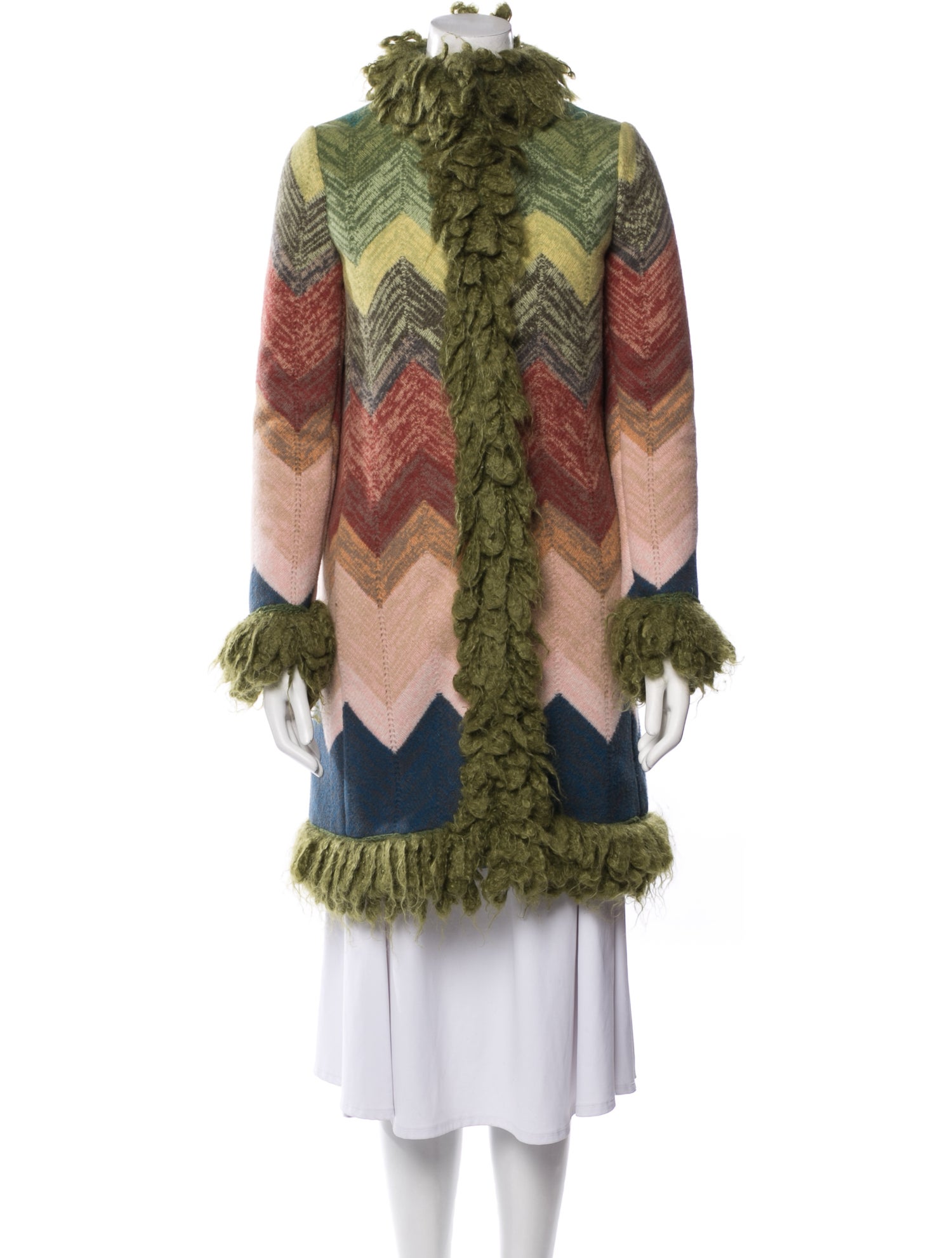 Missoni Wool Striped Parka