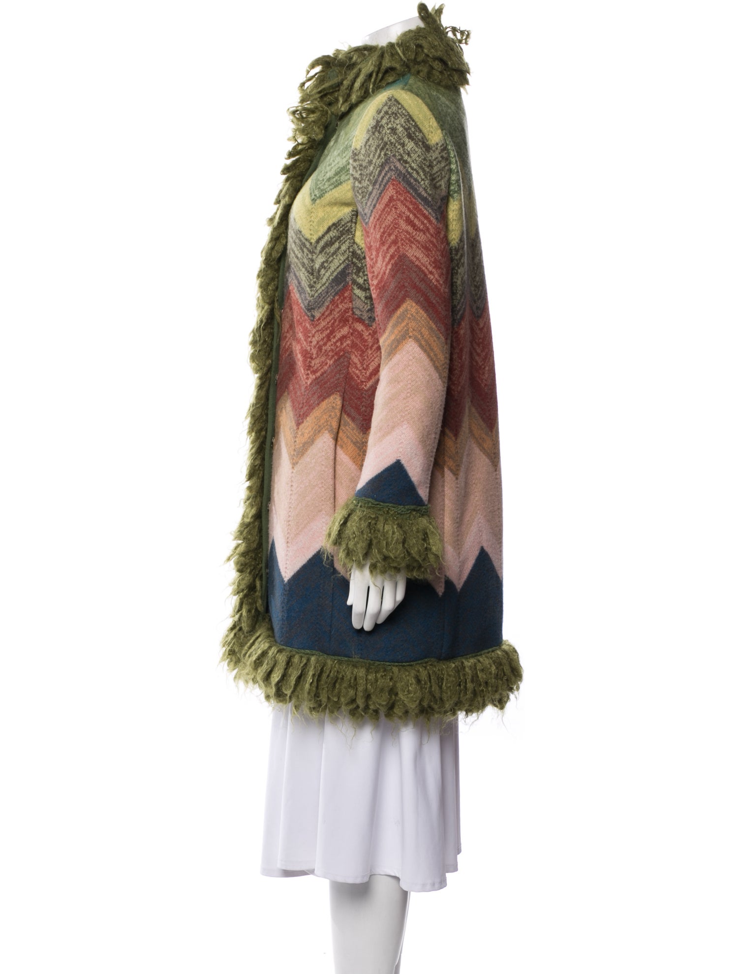 Missoni Wool Striped Parka