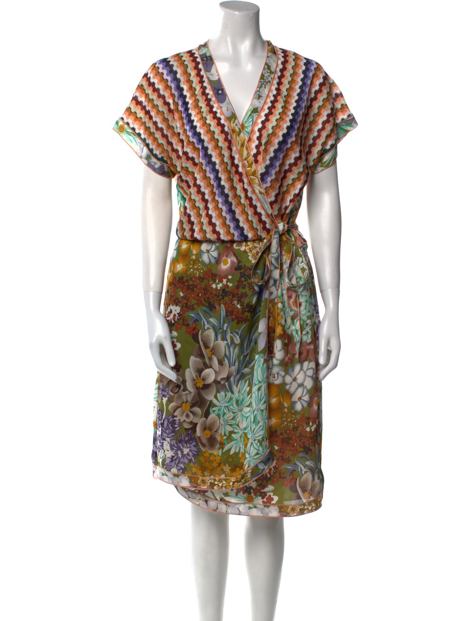 Missoni Silk Knee-Length Dress