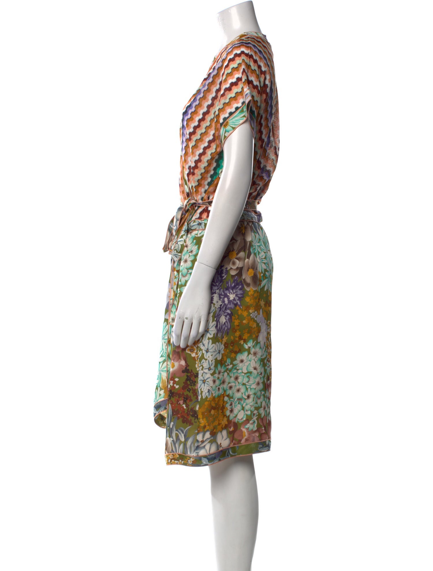 Missoni Silk Knee-Length Dress