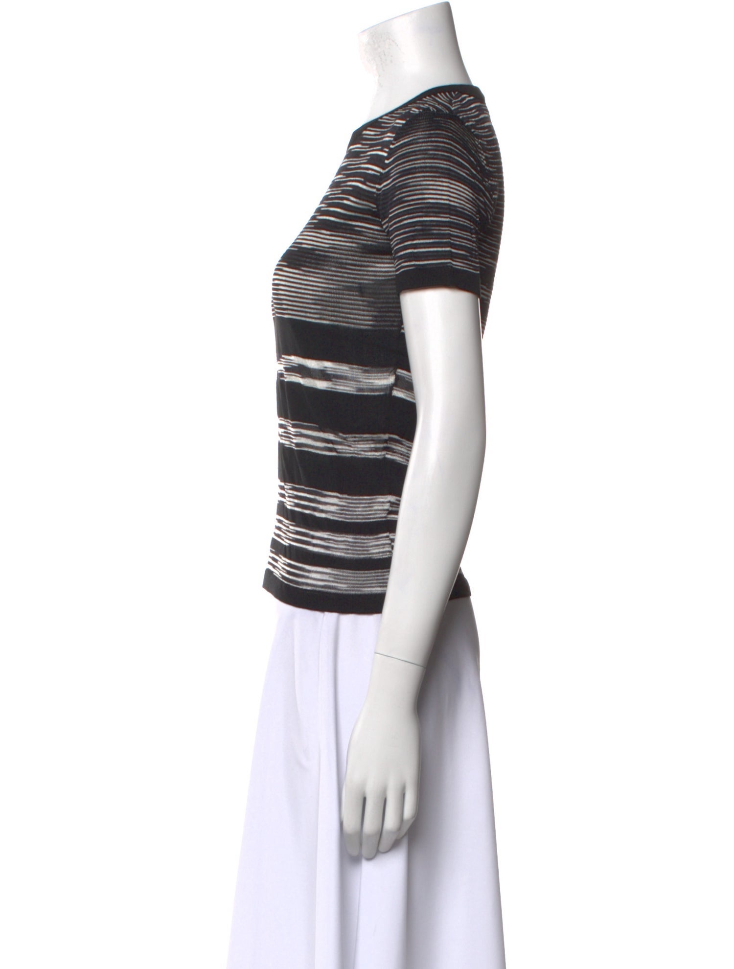 Missoni Striped Crew Neck T-Shirt