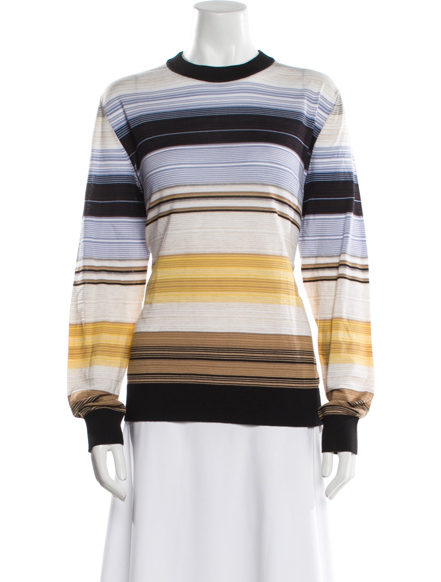 Missoni Striped Crew Neck Sweatshirt
