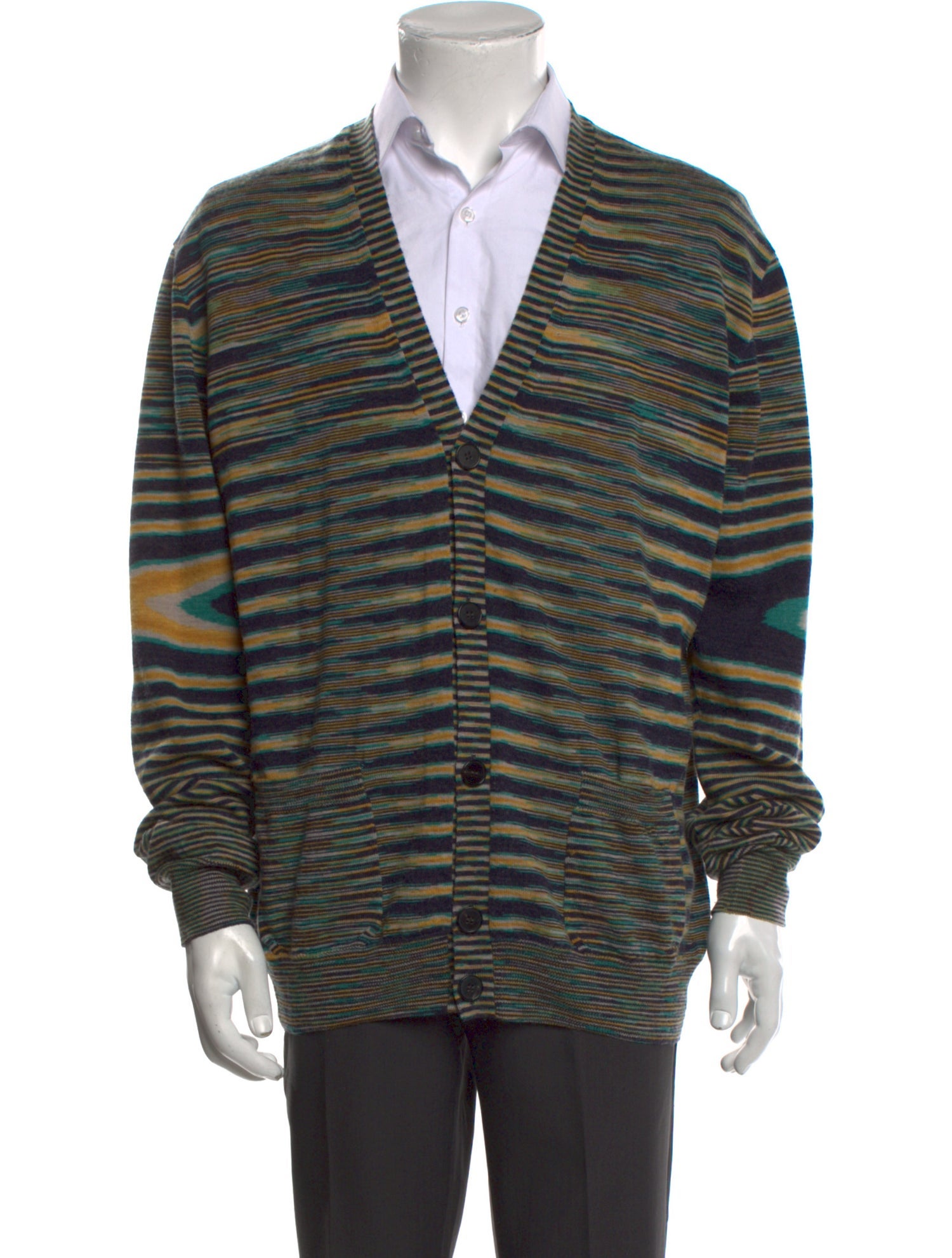 Missoni Wool Striped Cardigan