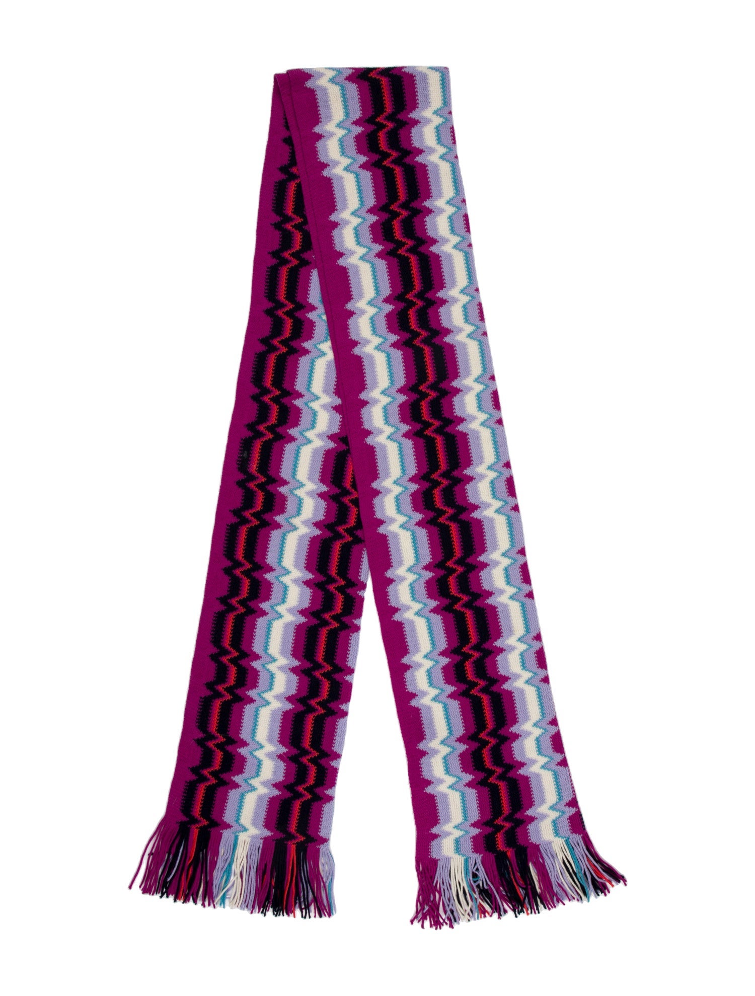 Missoni Acrylic Striped Scarf