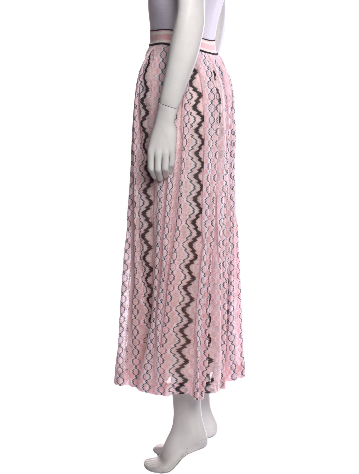 Missoni Printed Midi Length Skirt