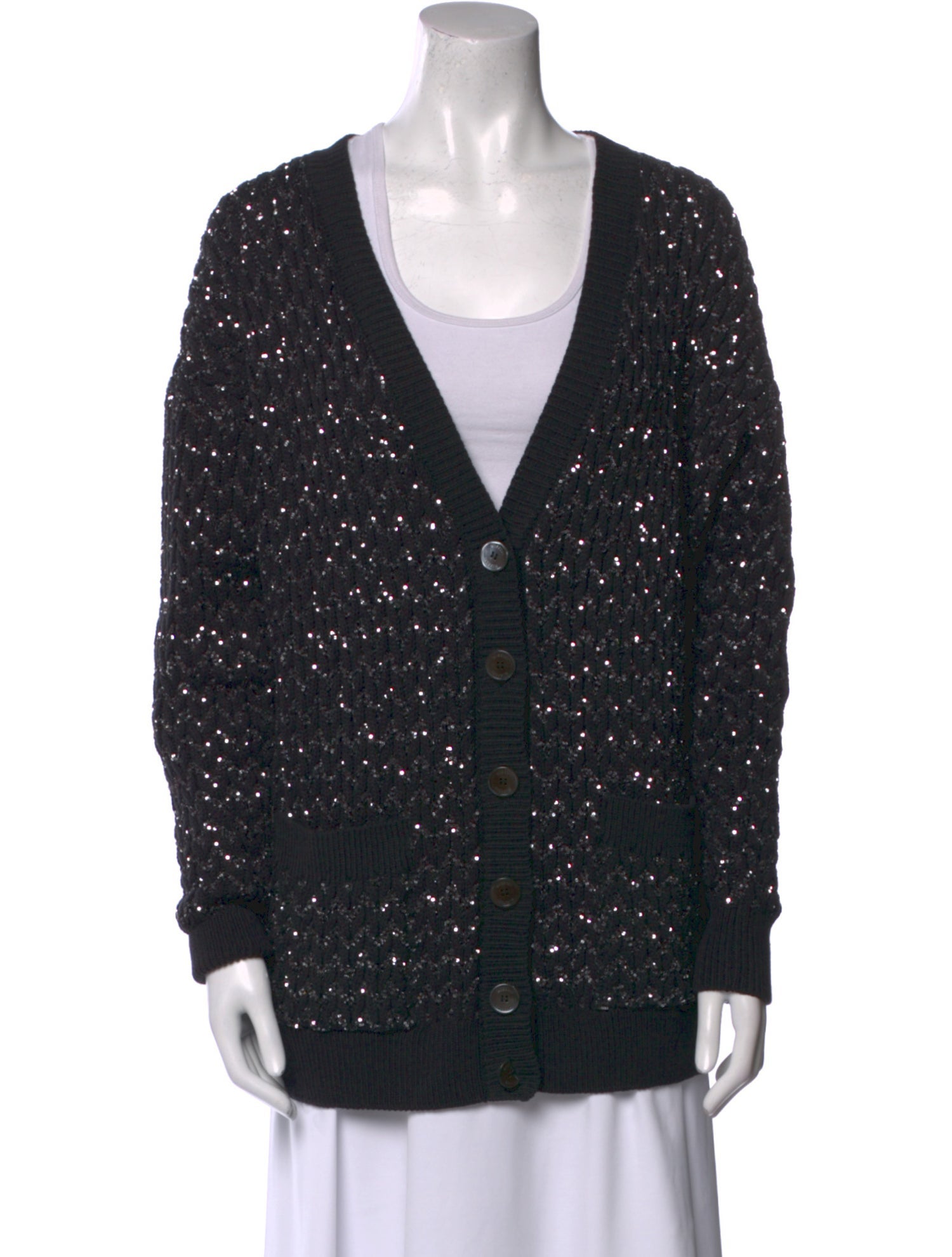 Missoni Printed V-Neck Sweater