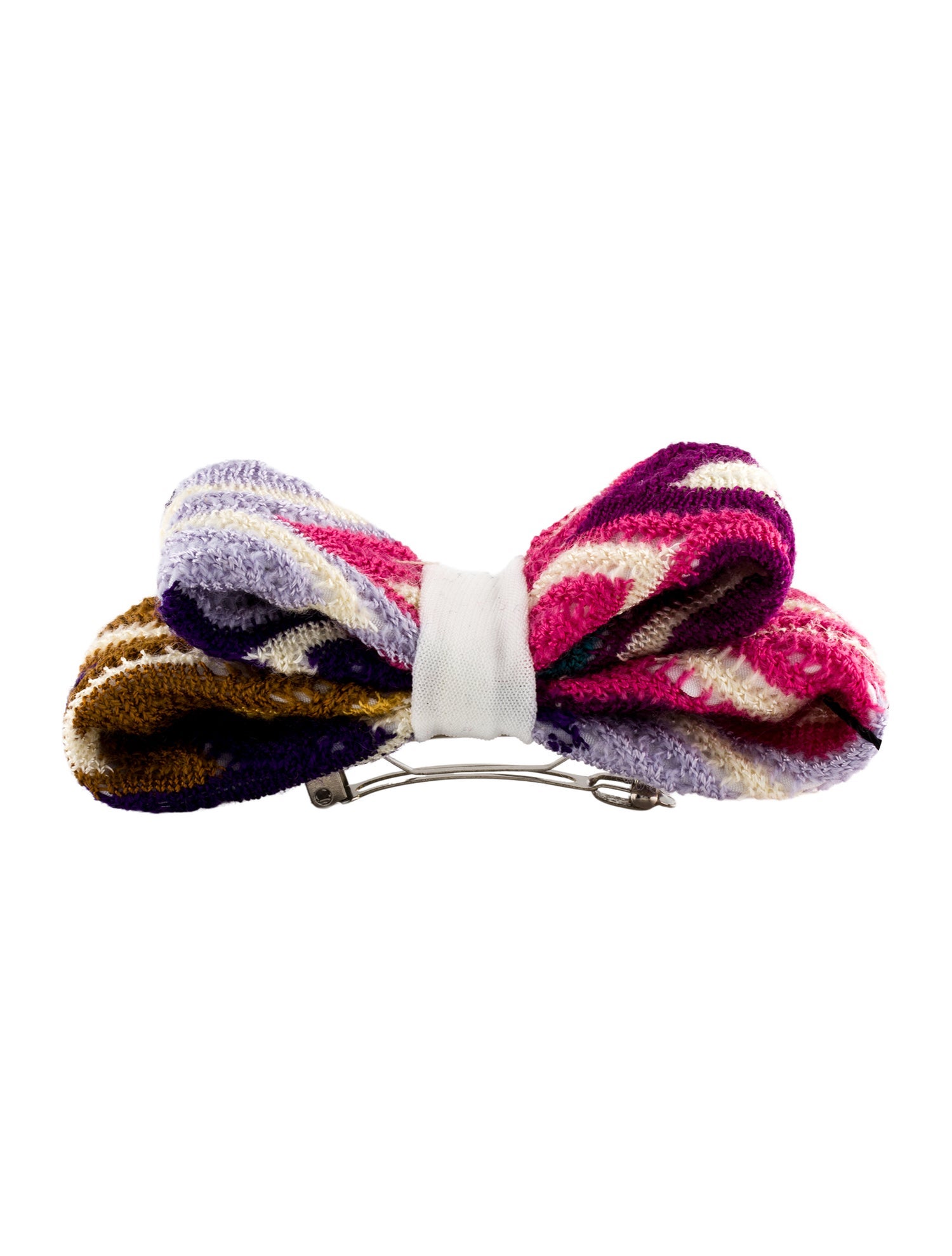 Missoni Printed knit Hair Clip w/Tags