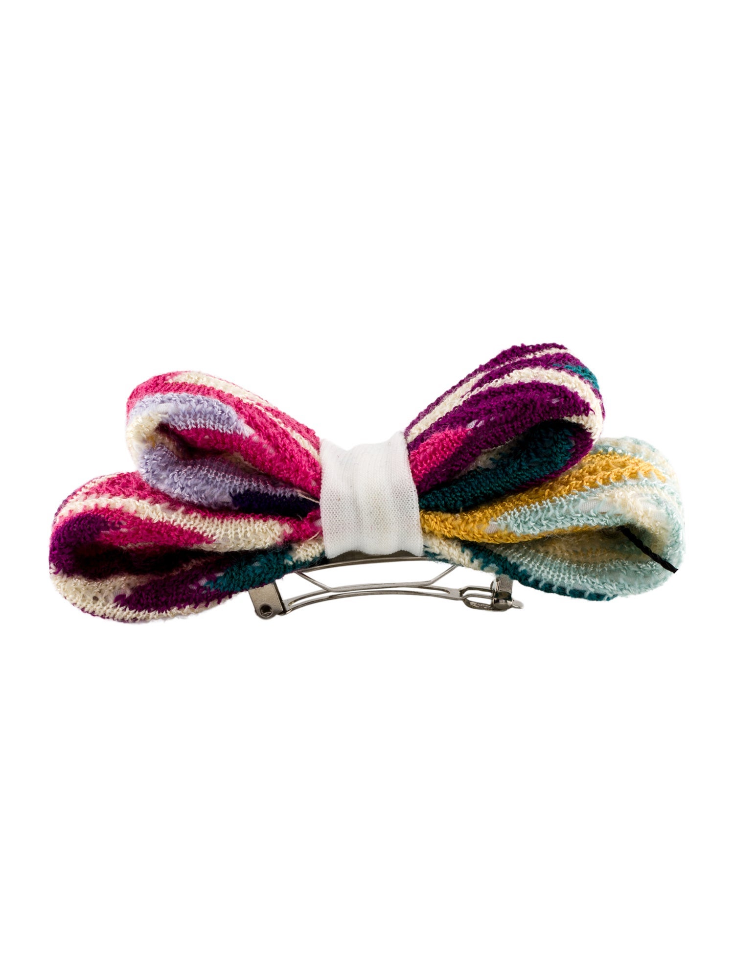 Missoni Printed Bow Hair Clip w/Tags