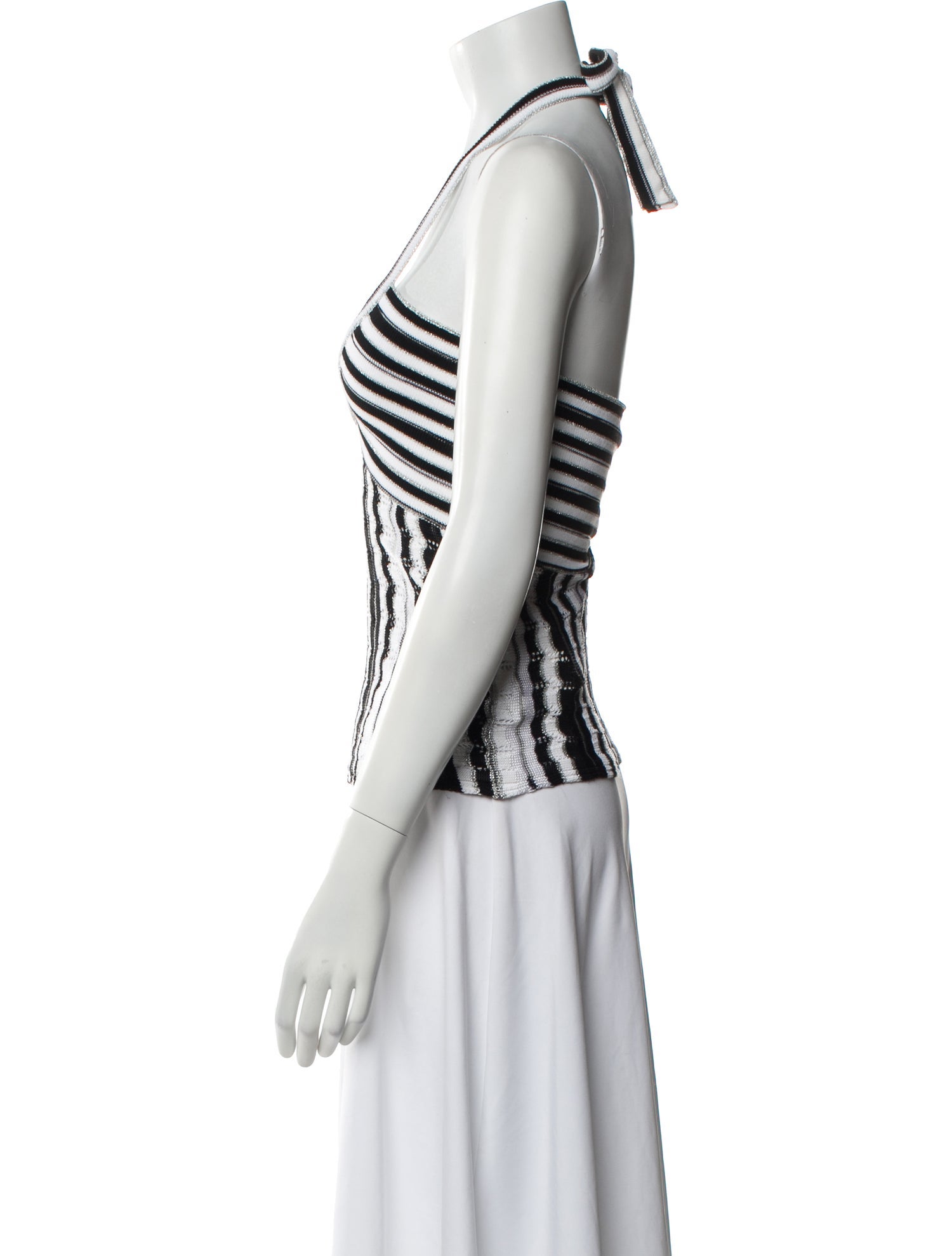 Missoni Striped V-Neck Top