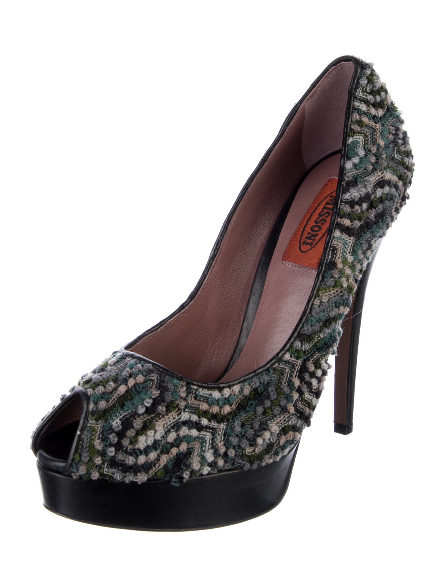 Missoni Patterned Pumps