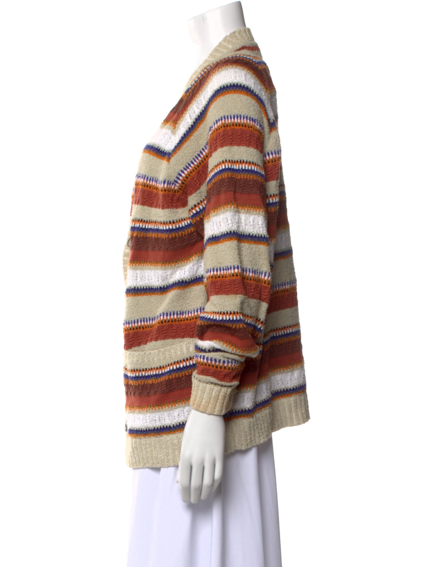 Missoni Striped V-Neck Sweater