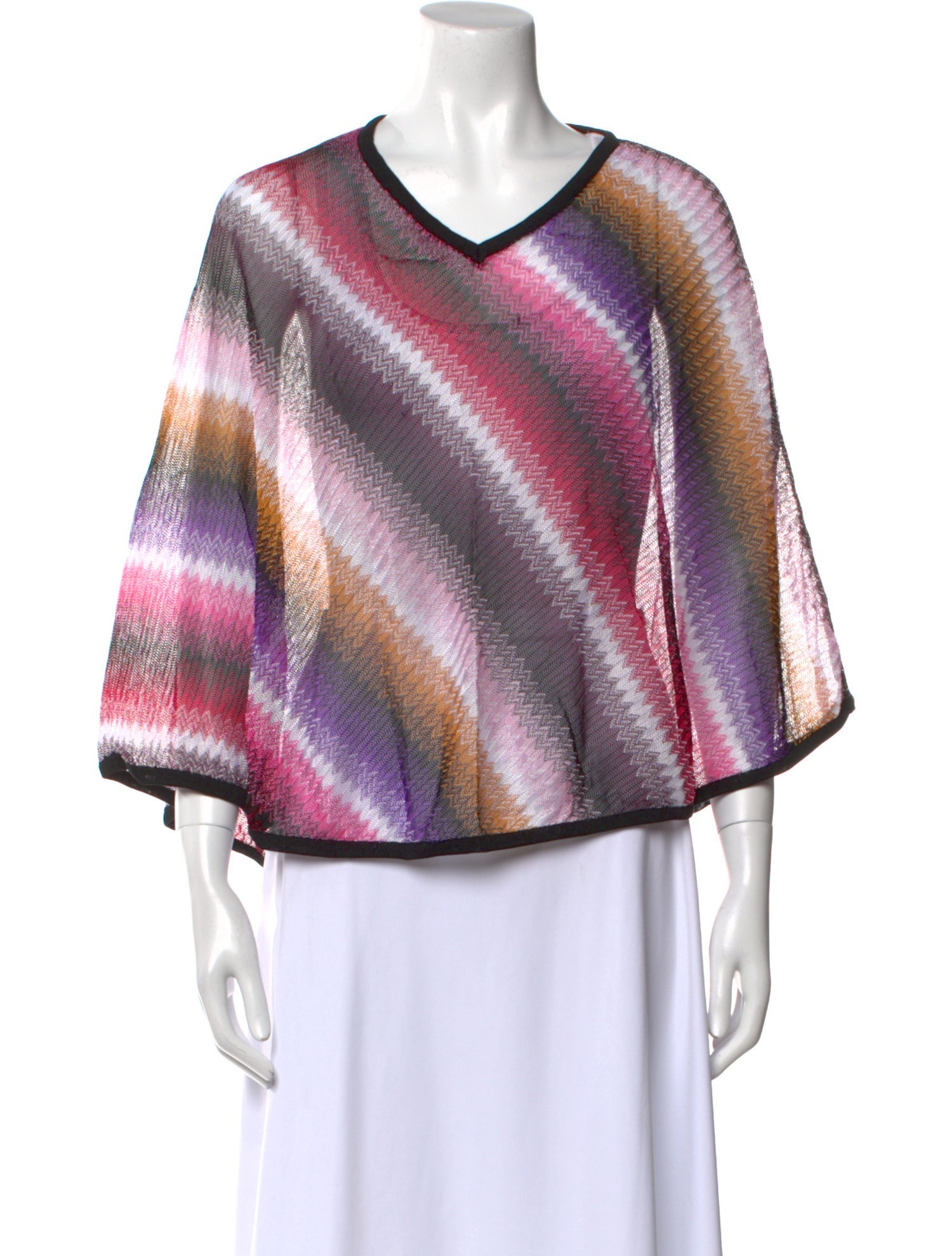 Missoni Striped V-Neck Sweater
