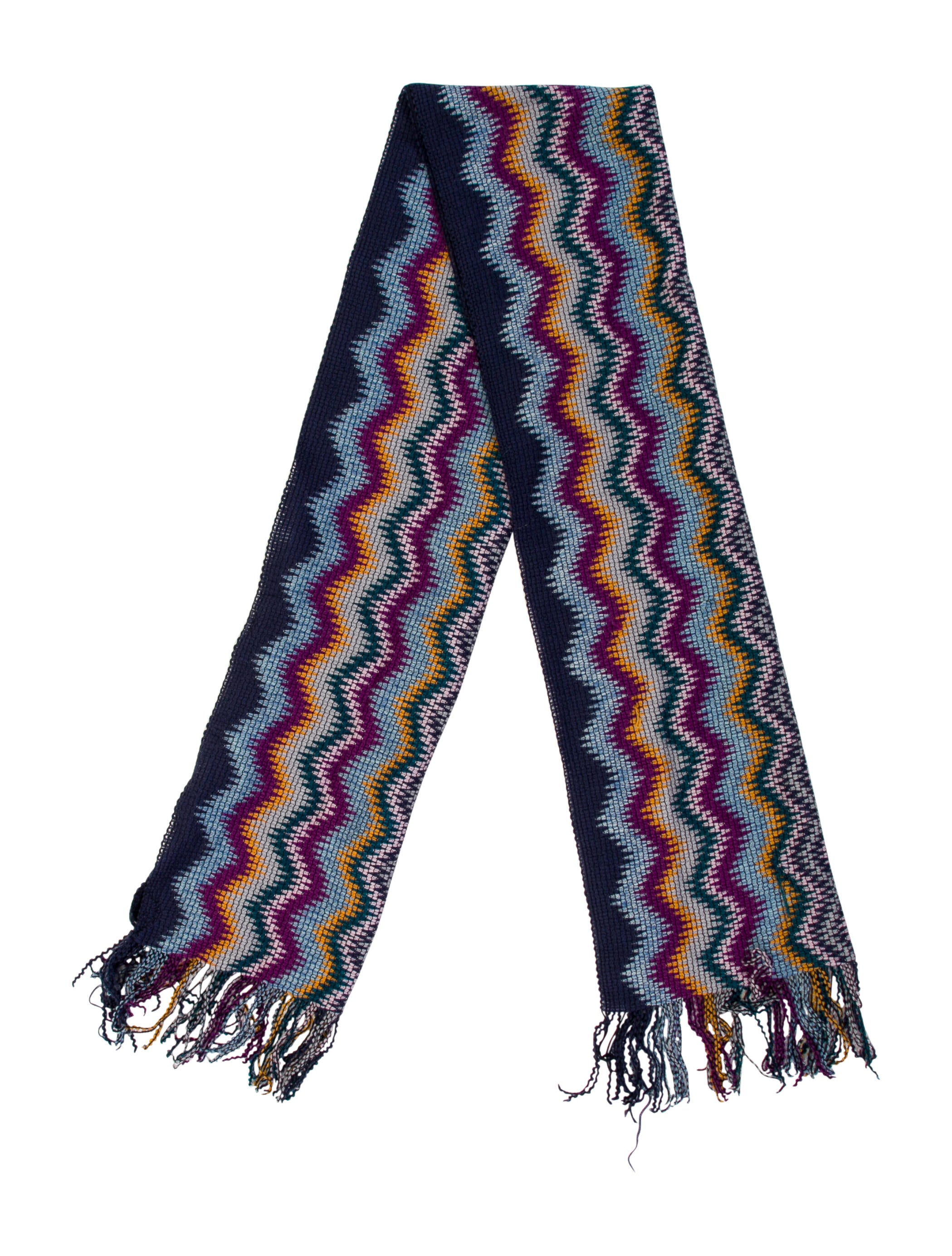 Missoni Wool Striped Scarf