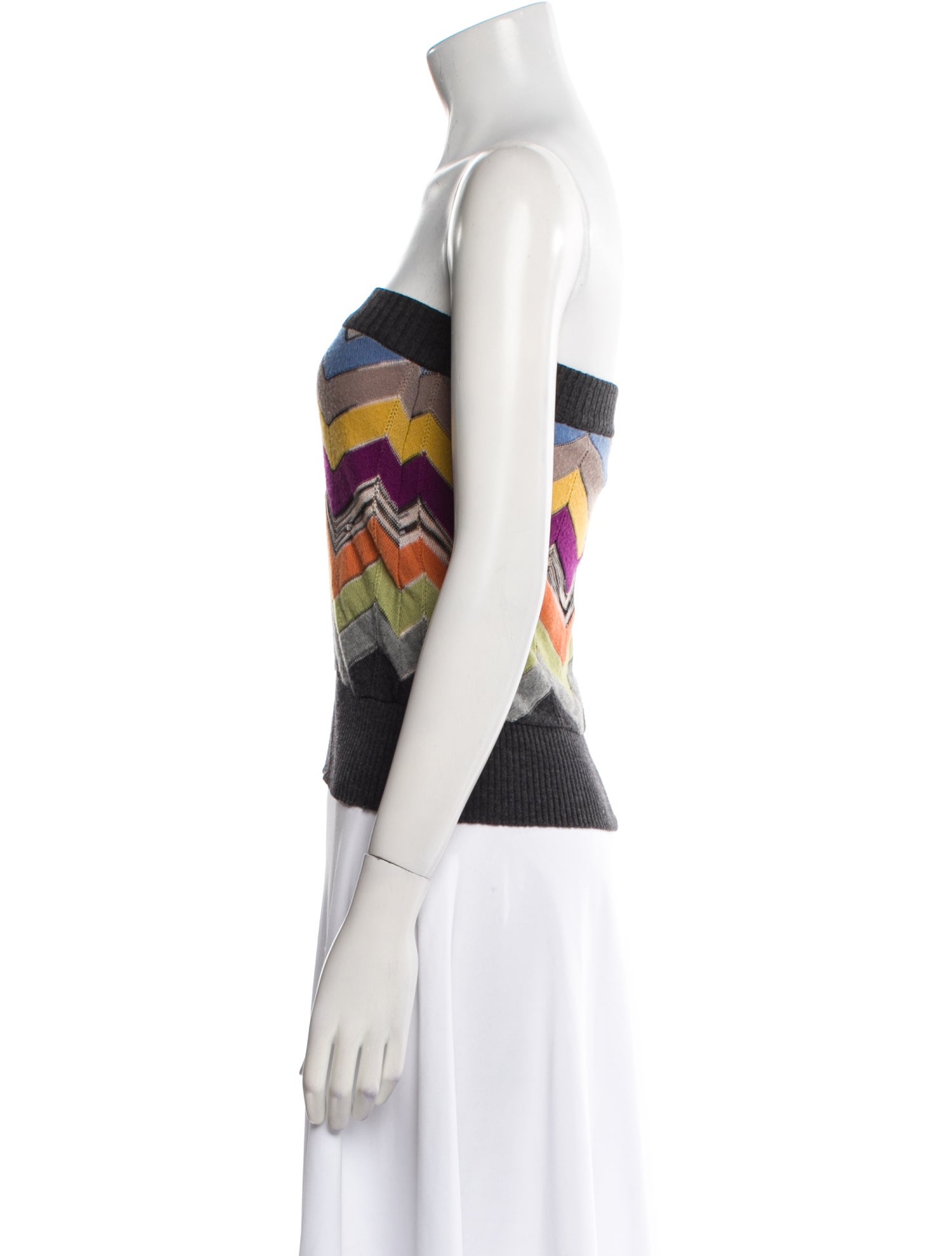 Missoni Wool Striped Crop Top