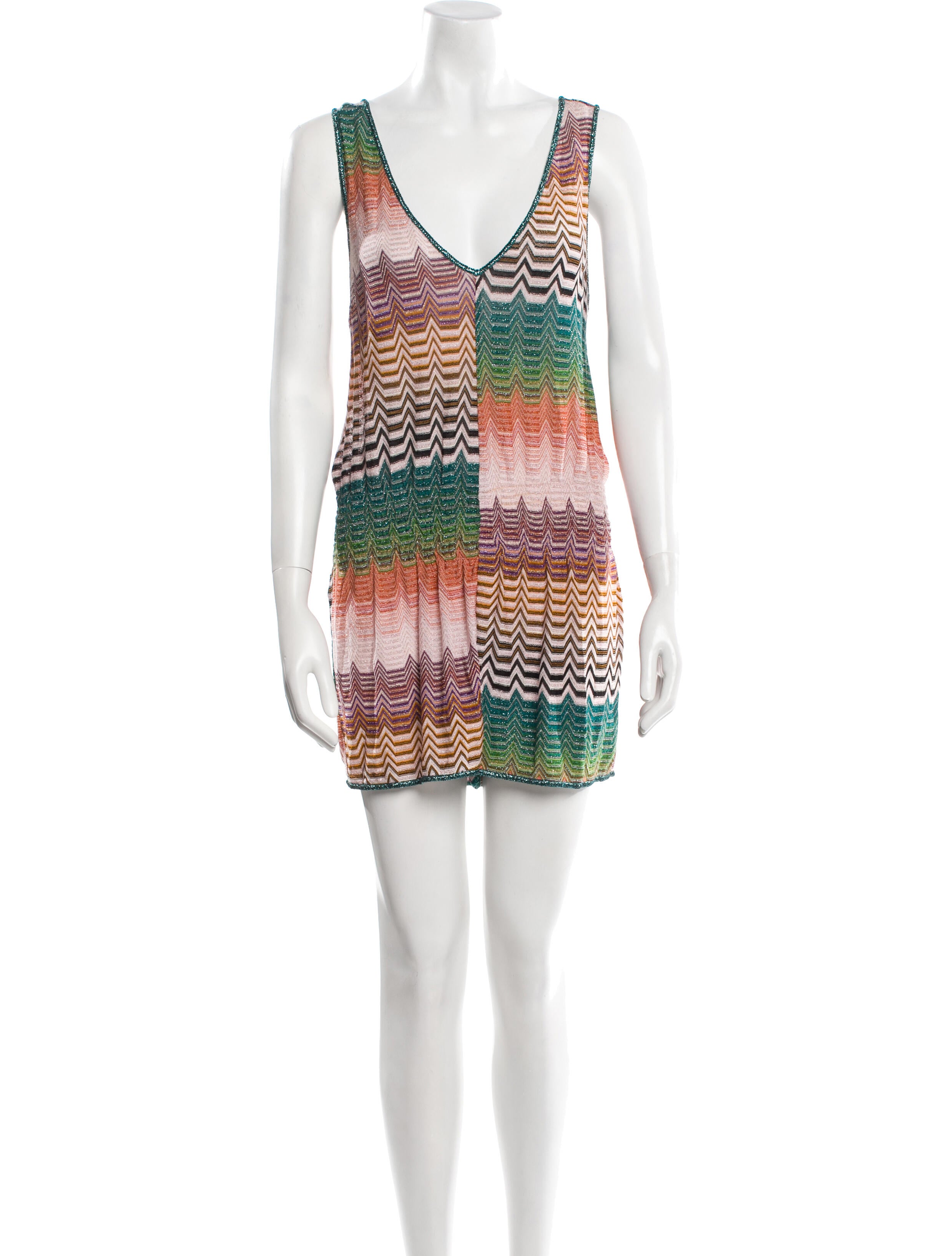 Missoni Striped V-Neck Romper