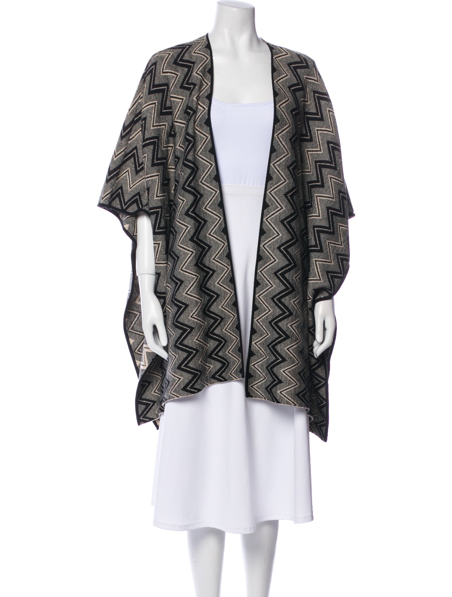 Missoni Printed Open Front Sweater