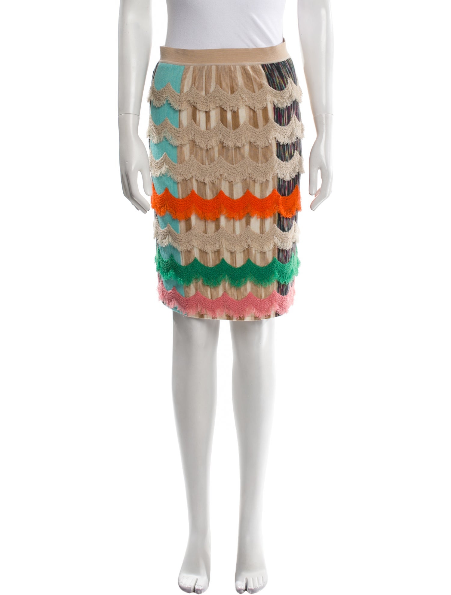 Missoni Wool Knee-Length Skirt
