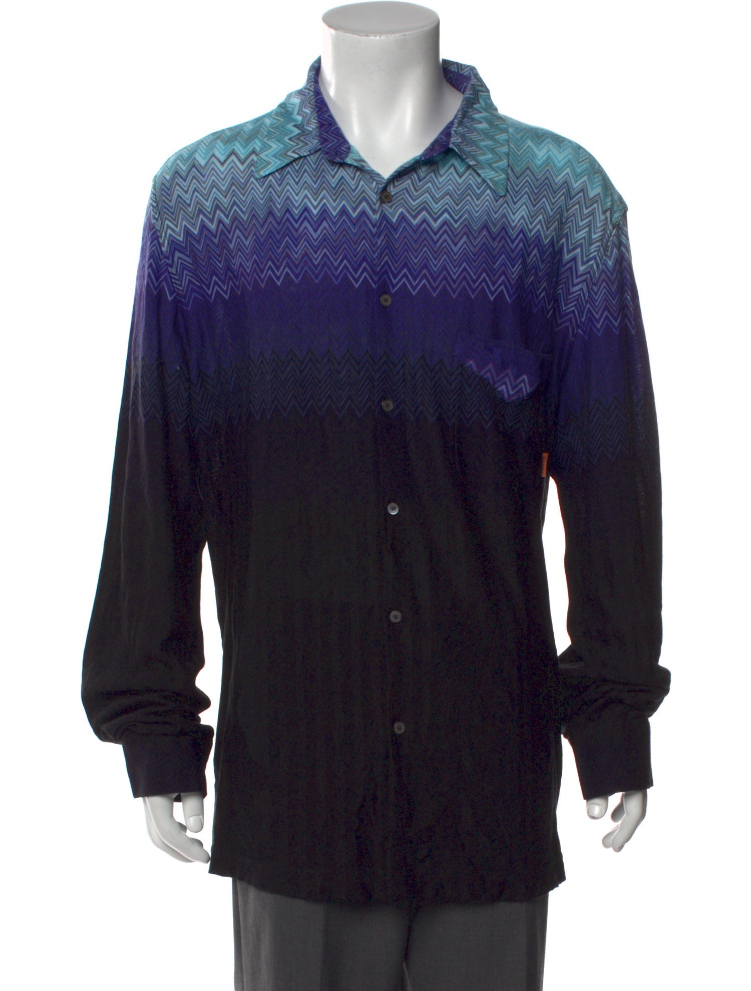 Missoni Printed Long Sleeve Shirt w/ Tags