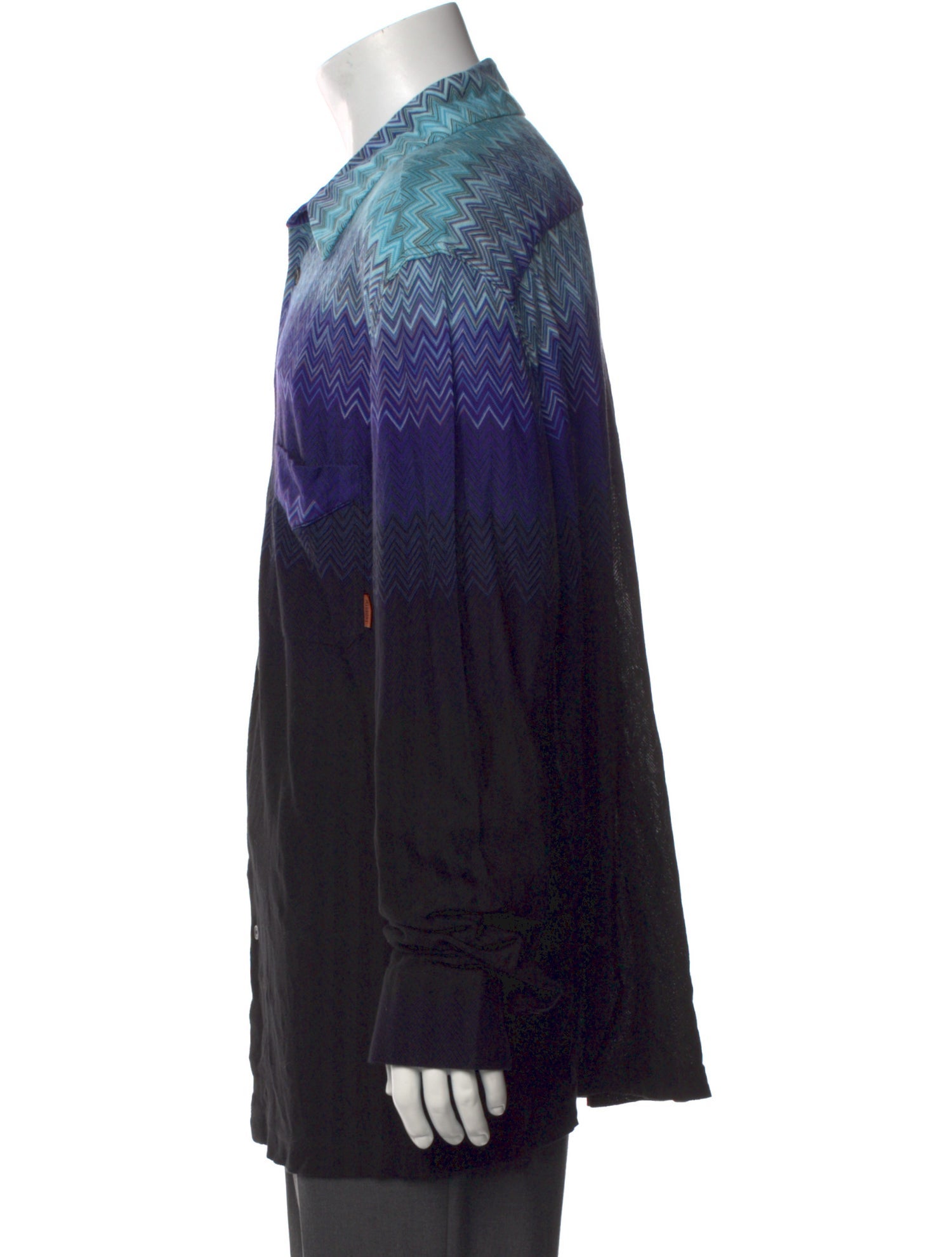 Missoni Printed Long Sleeve Shirt w/ Tags