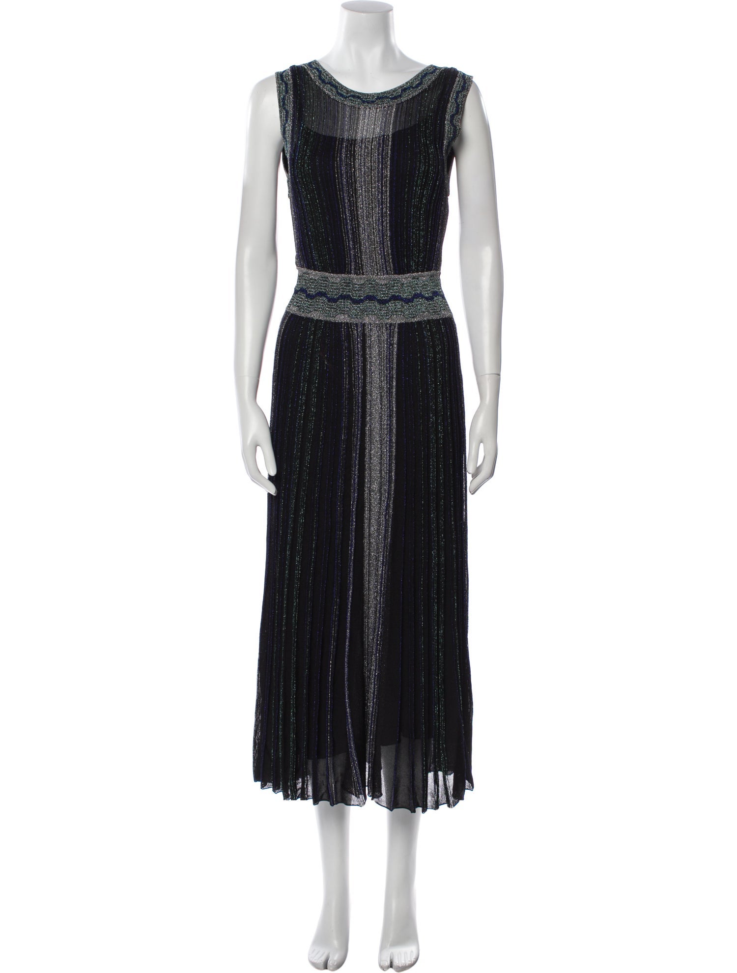Missoni Scoop Neck Long Dress
