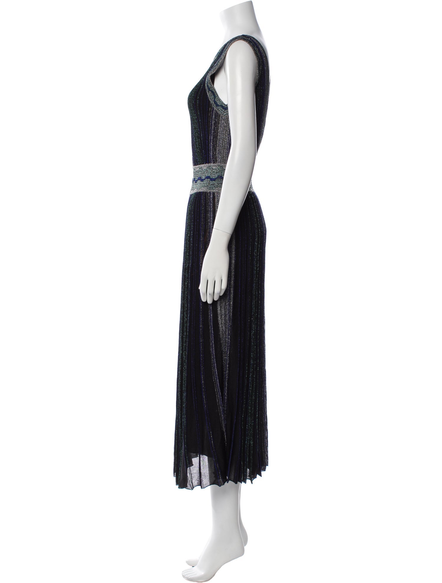 Missoni Scoop Neck Long Dress