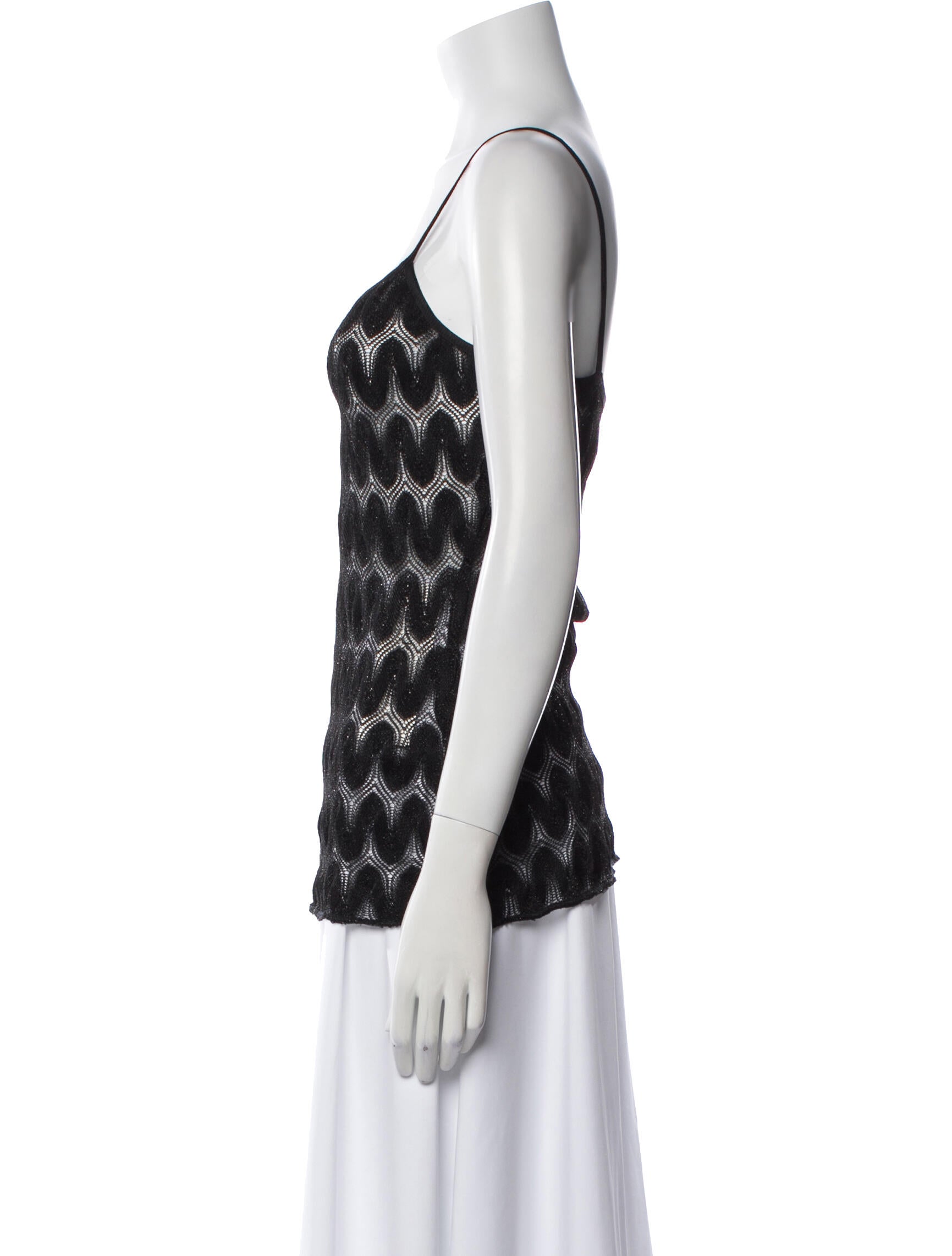Missoni Printed V-Neck Top