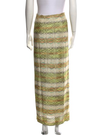 Missoni Striped Midi Length Skirt