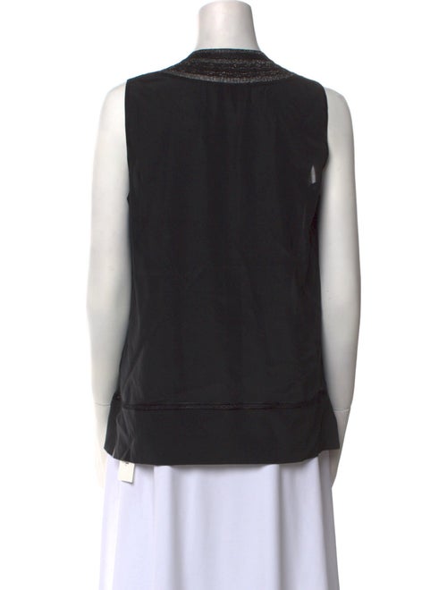 Missoni Silk V-Neck Top