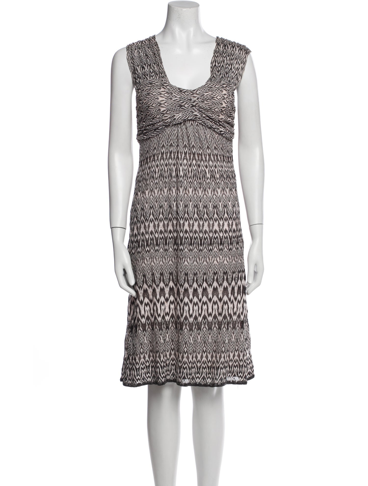 Missoni Printed Knee-Length Dress
