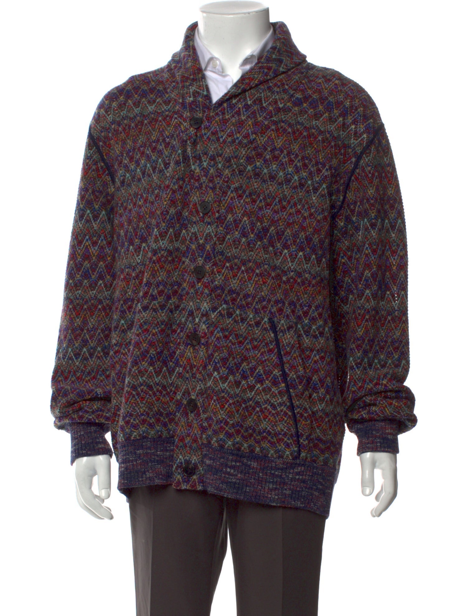 Missoni Wool Striped Cardigan