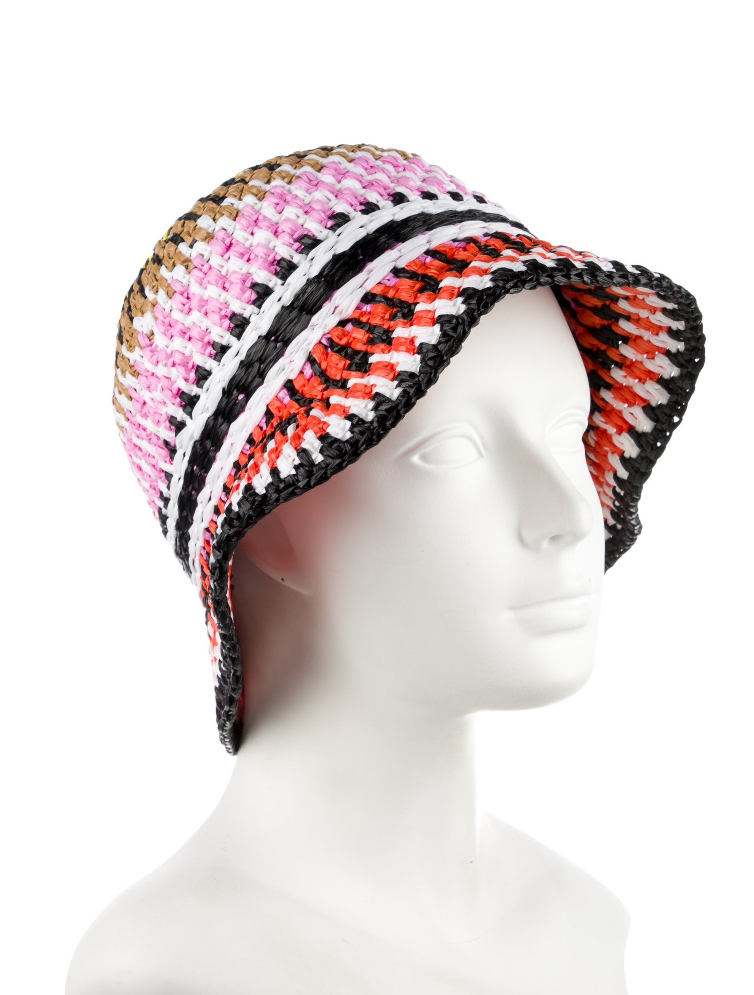 Missoni Mare Raffia Bucket Hat