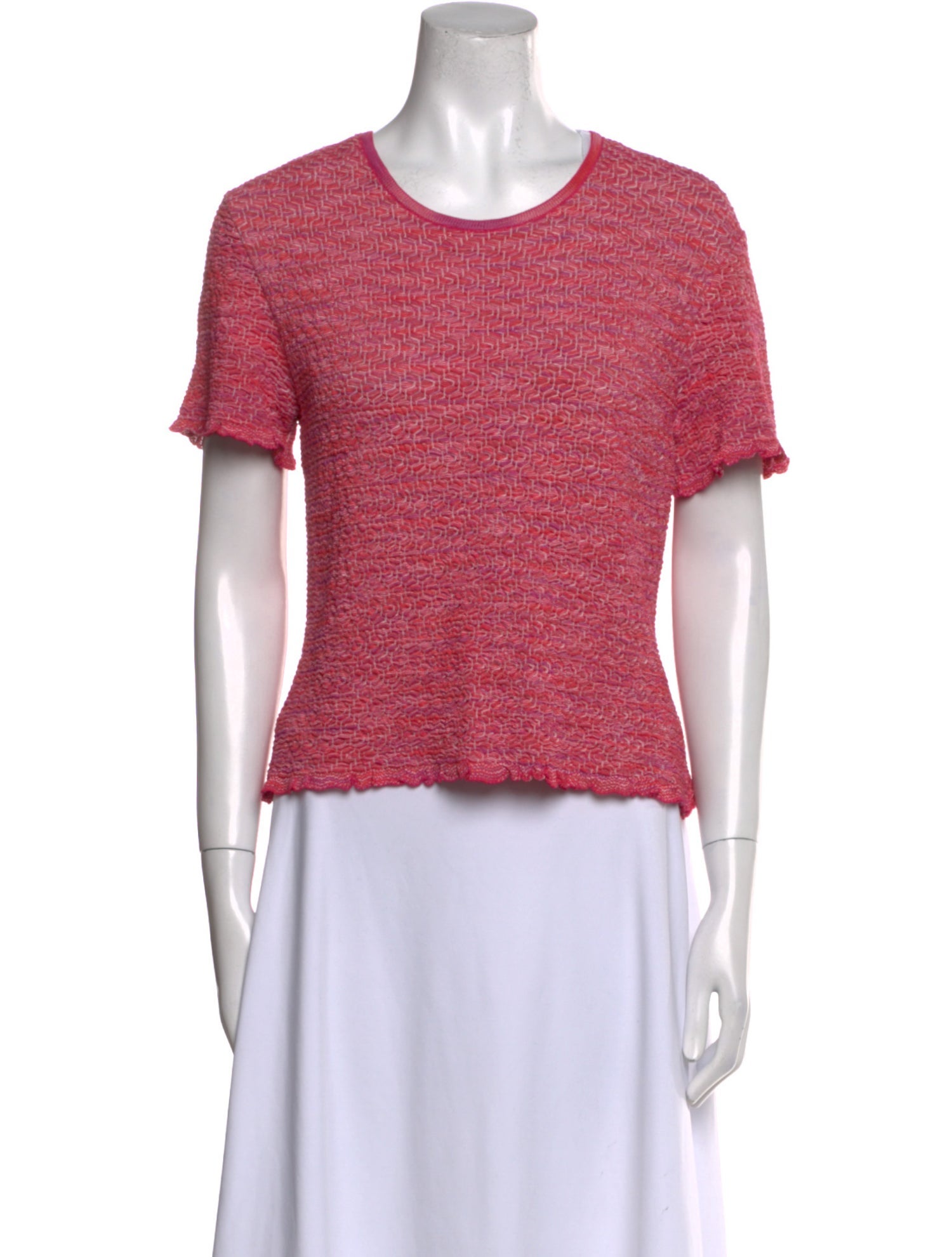 Missoni Crew Neck Short Sleeve T-Shirt