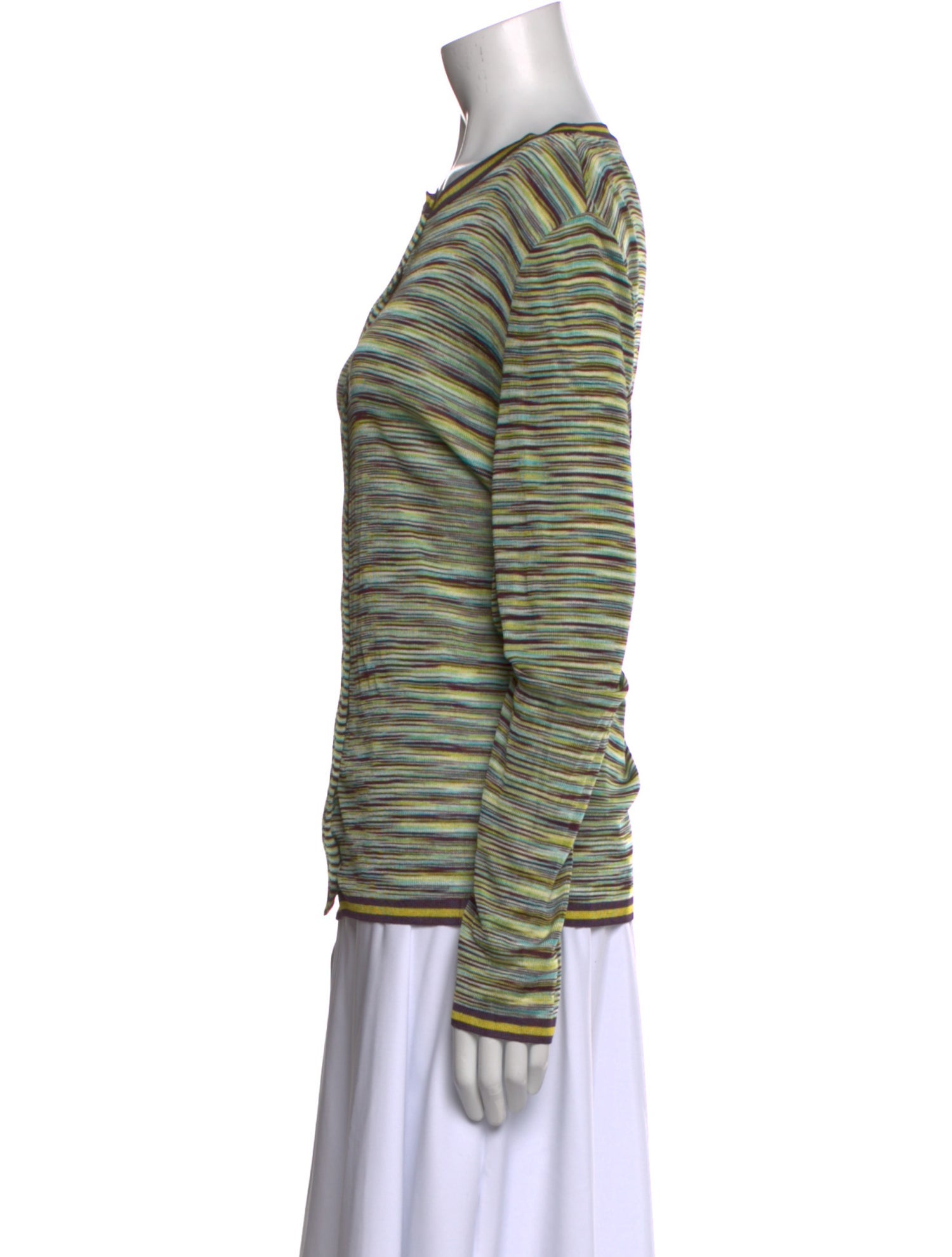 Missoni Striped Scoop Neck Sweater