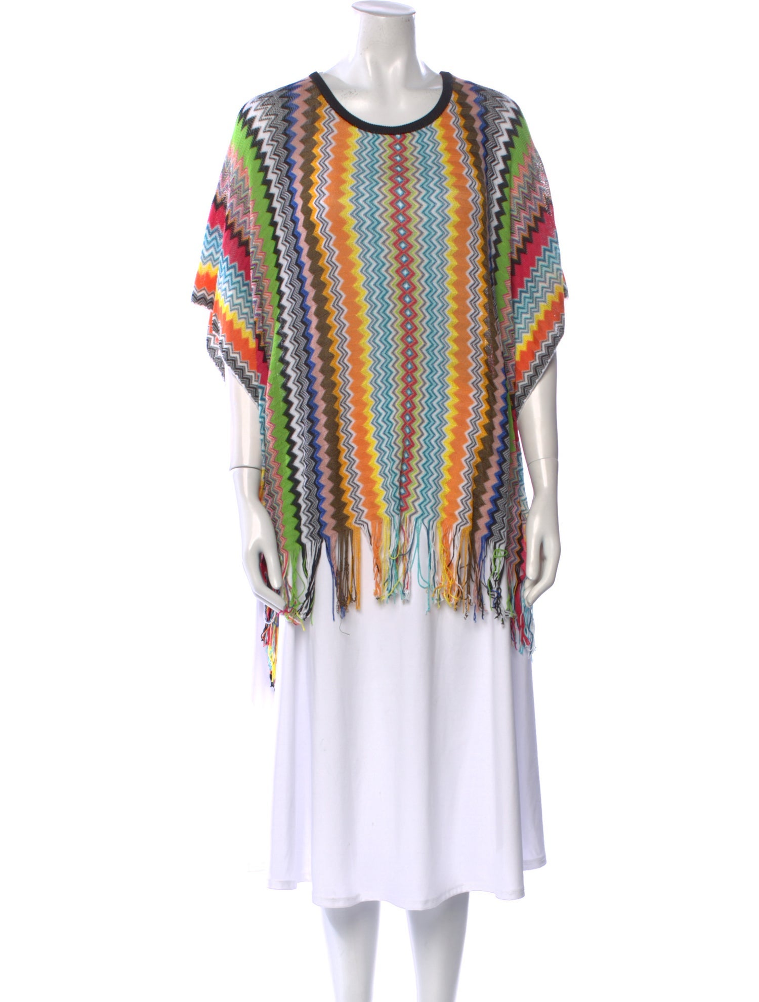 Missoni Striped Scoop Neck Sweater