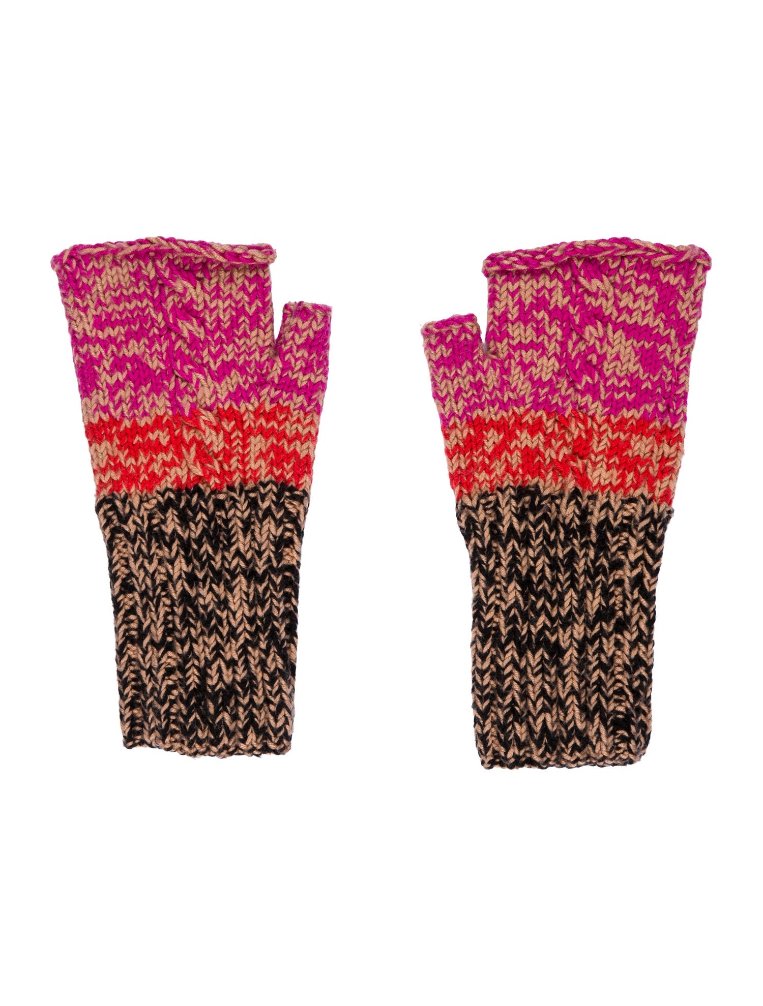 Missoni Knitted Wool Gloves