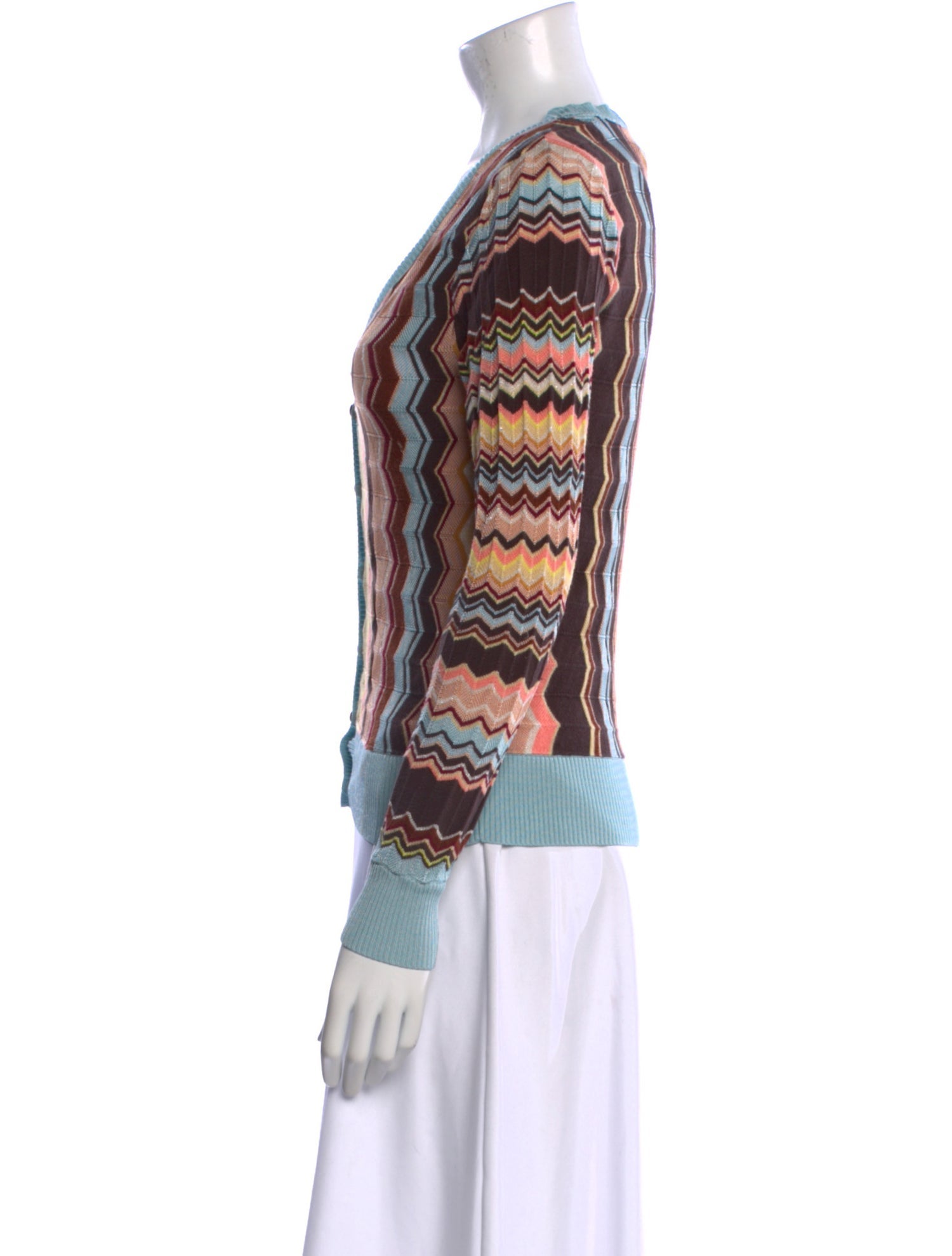 Missoni Striped V-Neck Sweater