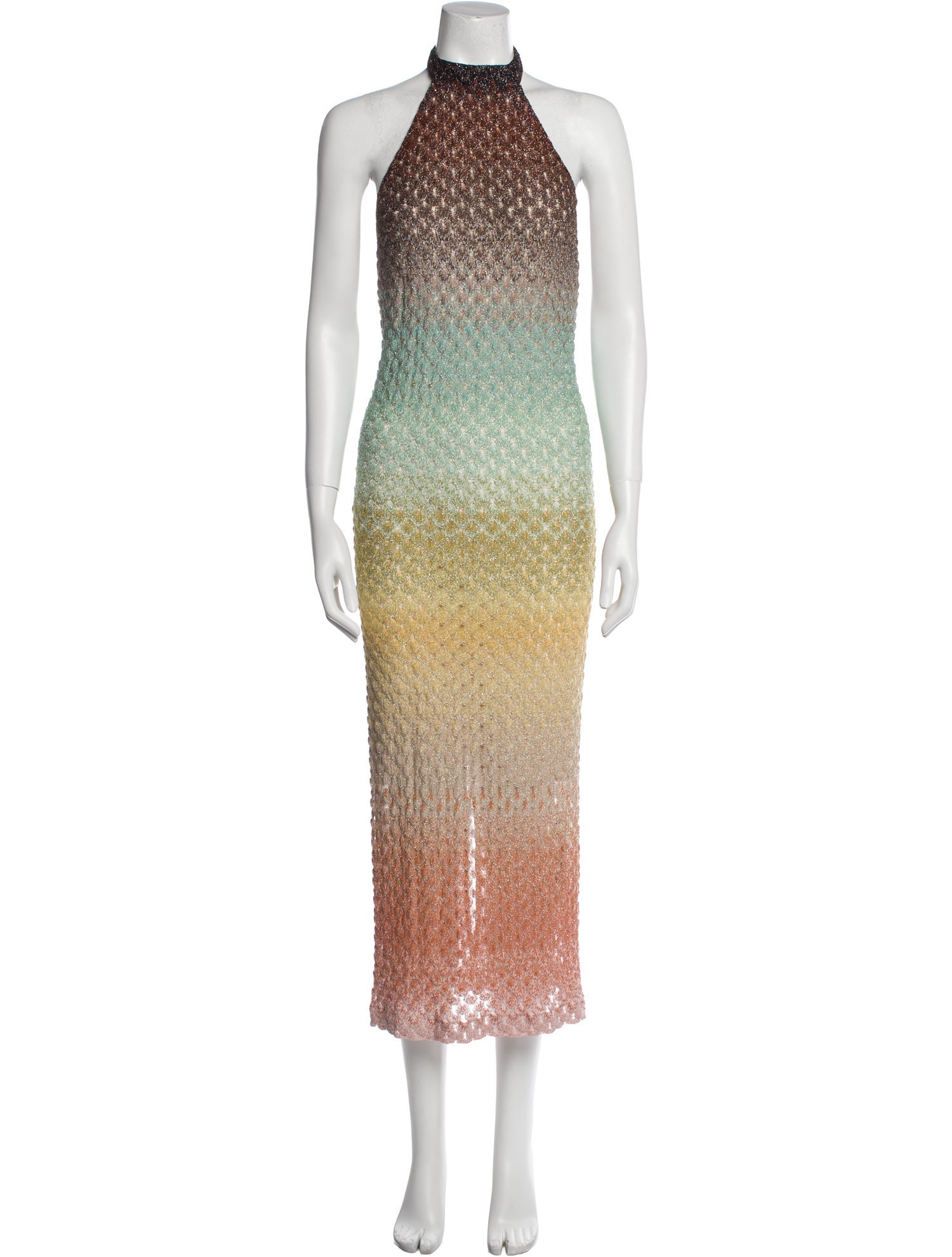 Missoni Striped Midi Length Dress