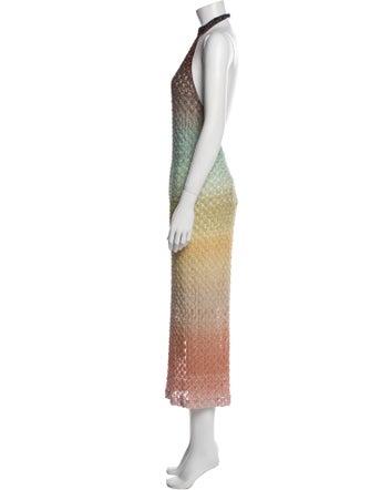 Missoni Striped Midi Length Dress