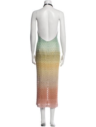 Missoni Striped Midi Length Dress