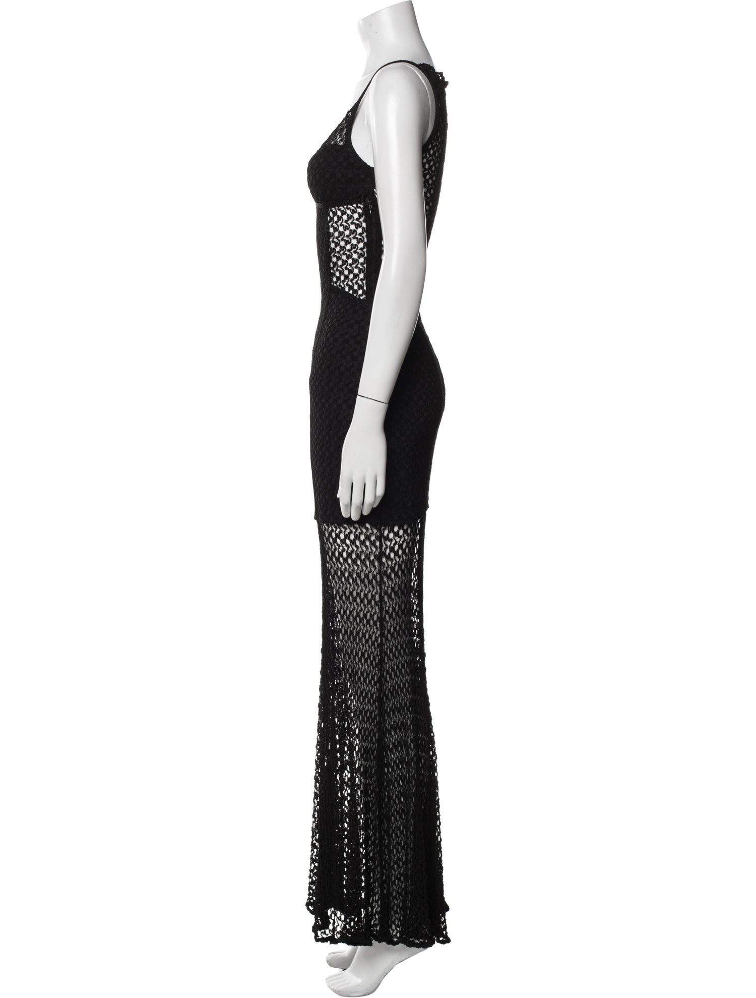 Missoni Lace Pattern Long Dress