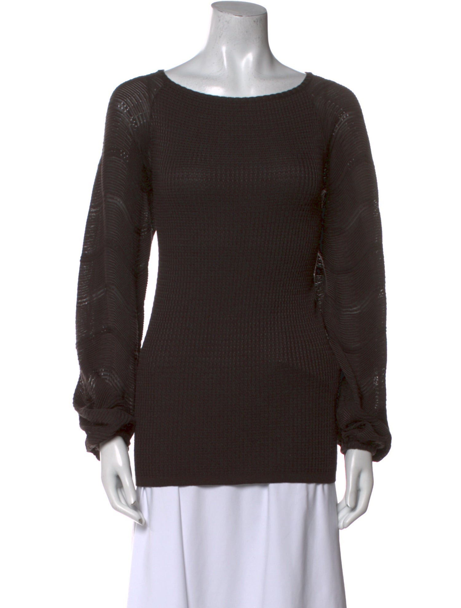 Missoni Merino Wool Bateau Neckline Top