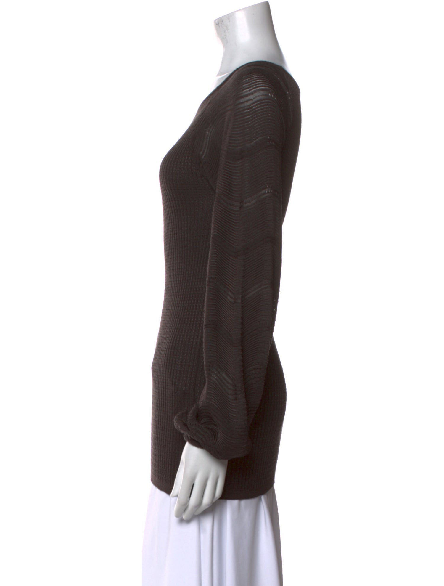 Missoni Merino Wool Bateau Neckline Top