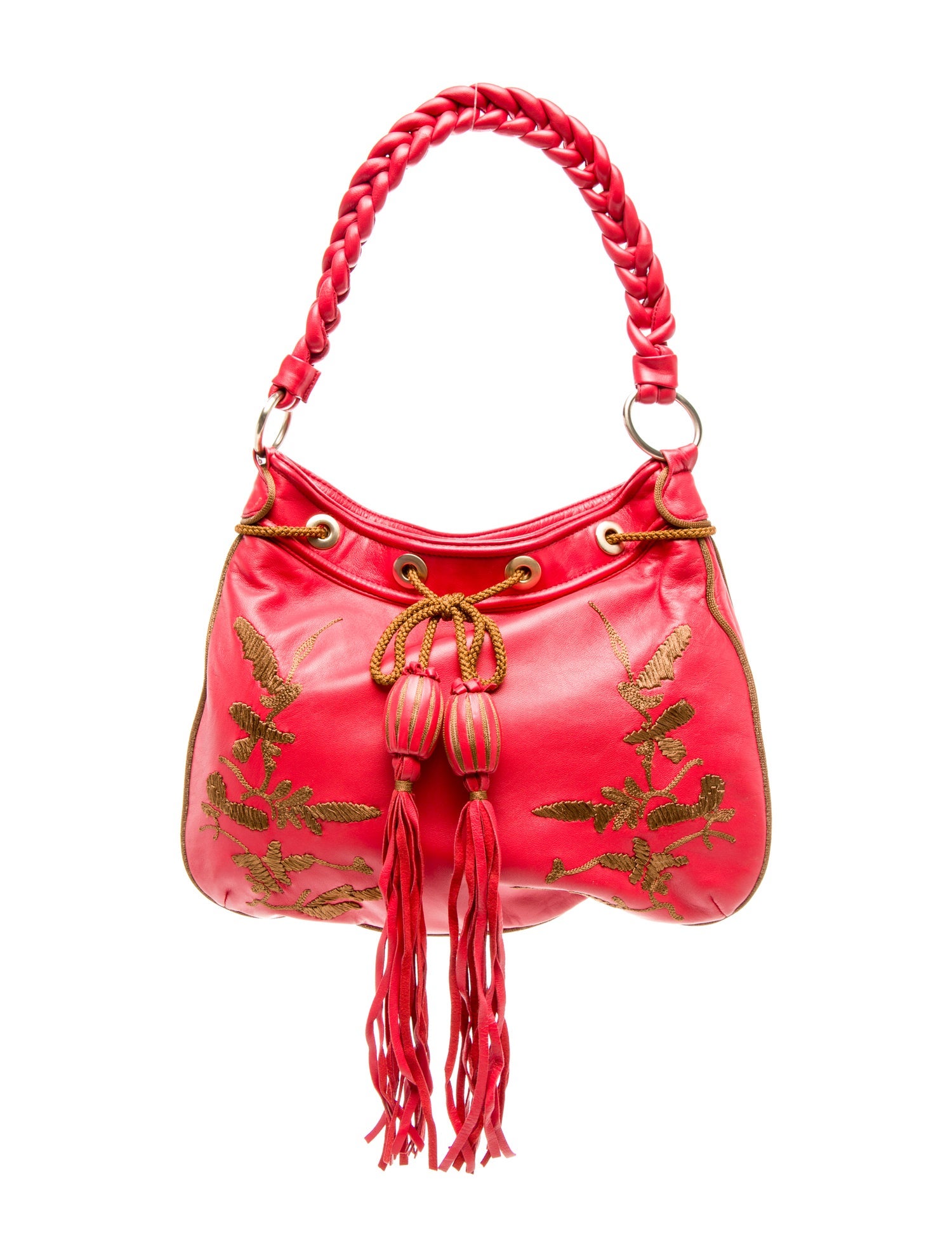 Missoni Leather Top Handle Bag